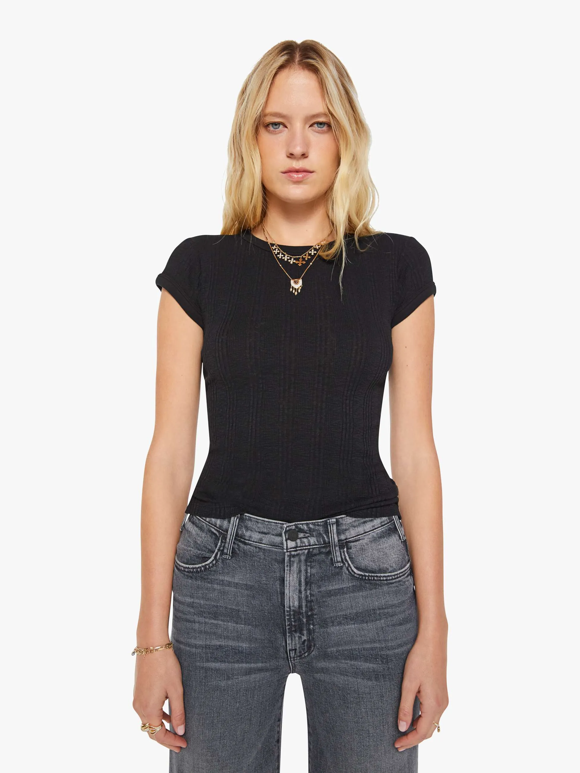 The Itty Bitty Ringer - Black sold by MOTHER