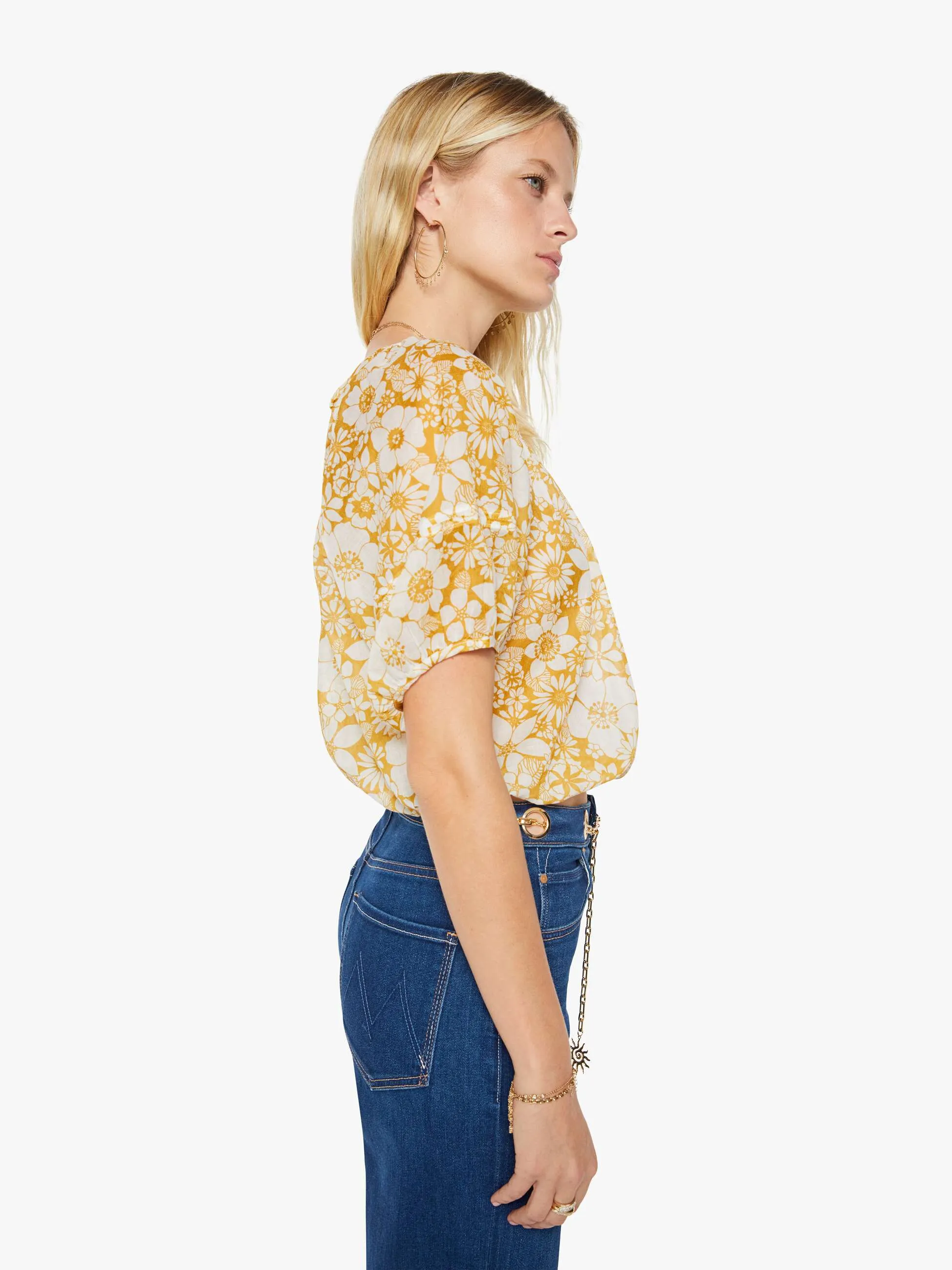 The Party In The Back Shirt - Floral Notes sold by MOTHER product image thumbnail 3