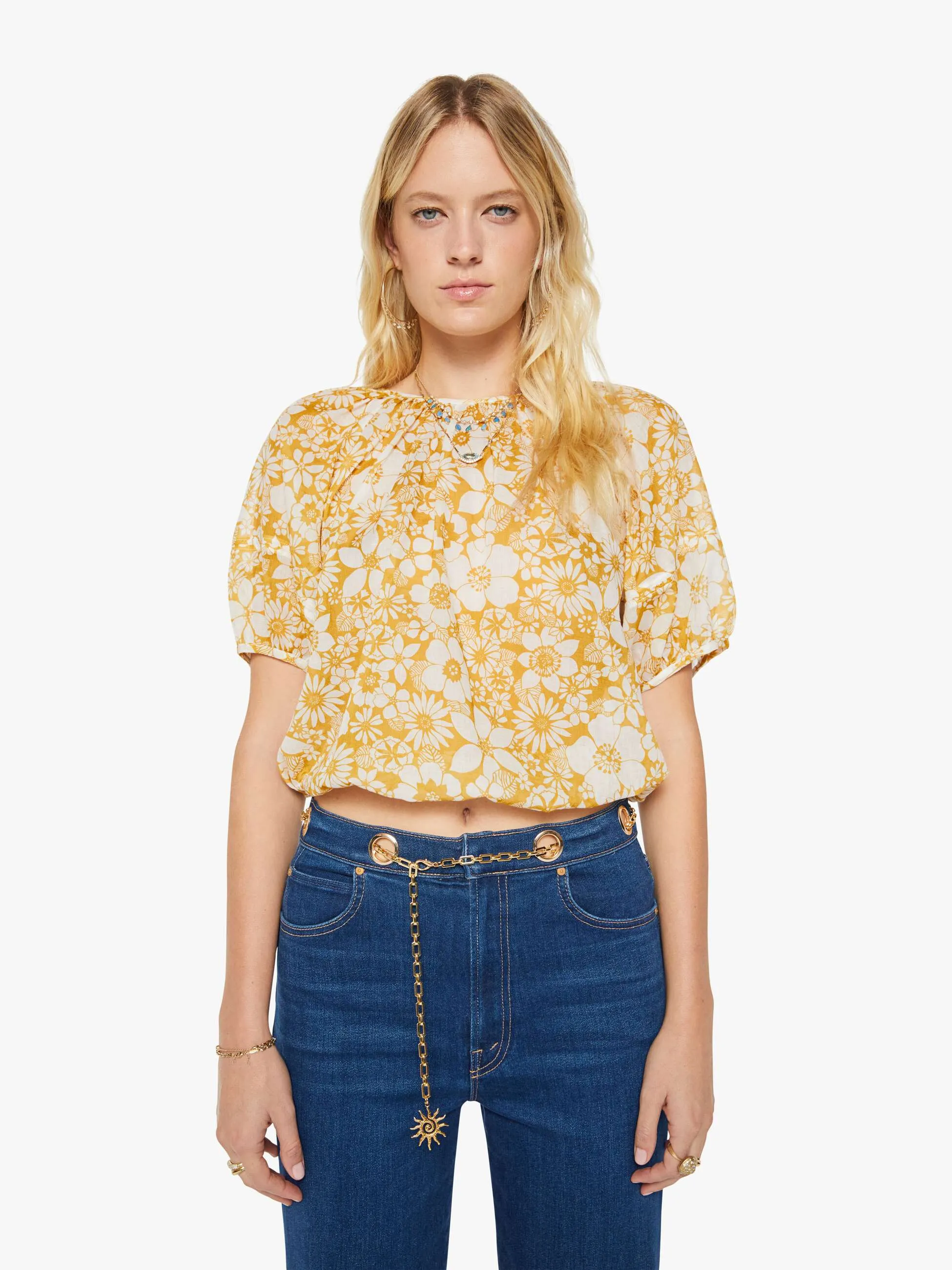 The Party In The Back Shirt - Floral Notes sold by MOTHER product image thumbnail 2