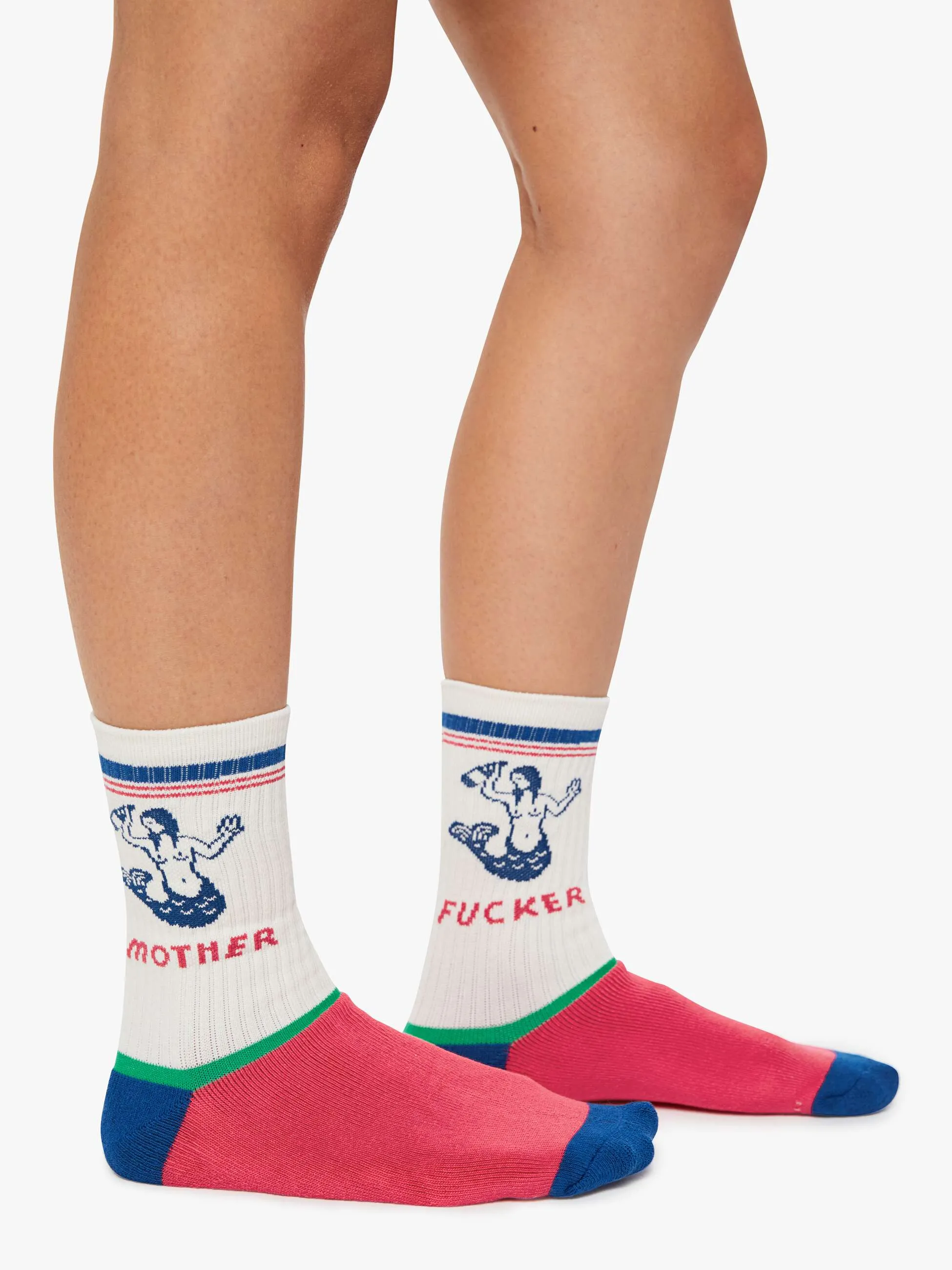 The Half-Calf - Swim Club sold by MOTHER