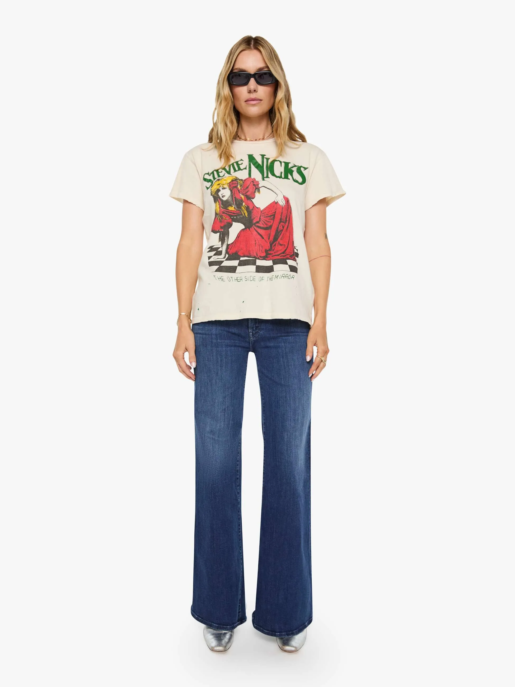 MadeWorn Stevie Nicks Tee - Tan sold by MOTHER product image thumbnail 4