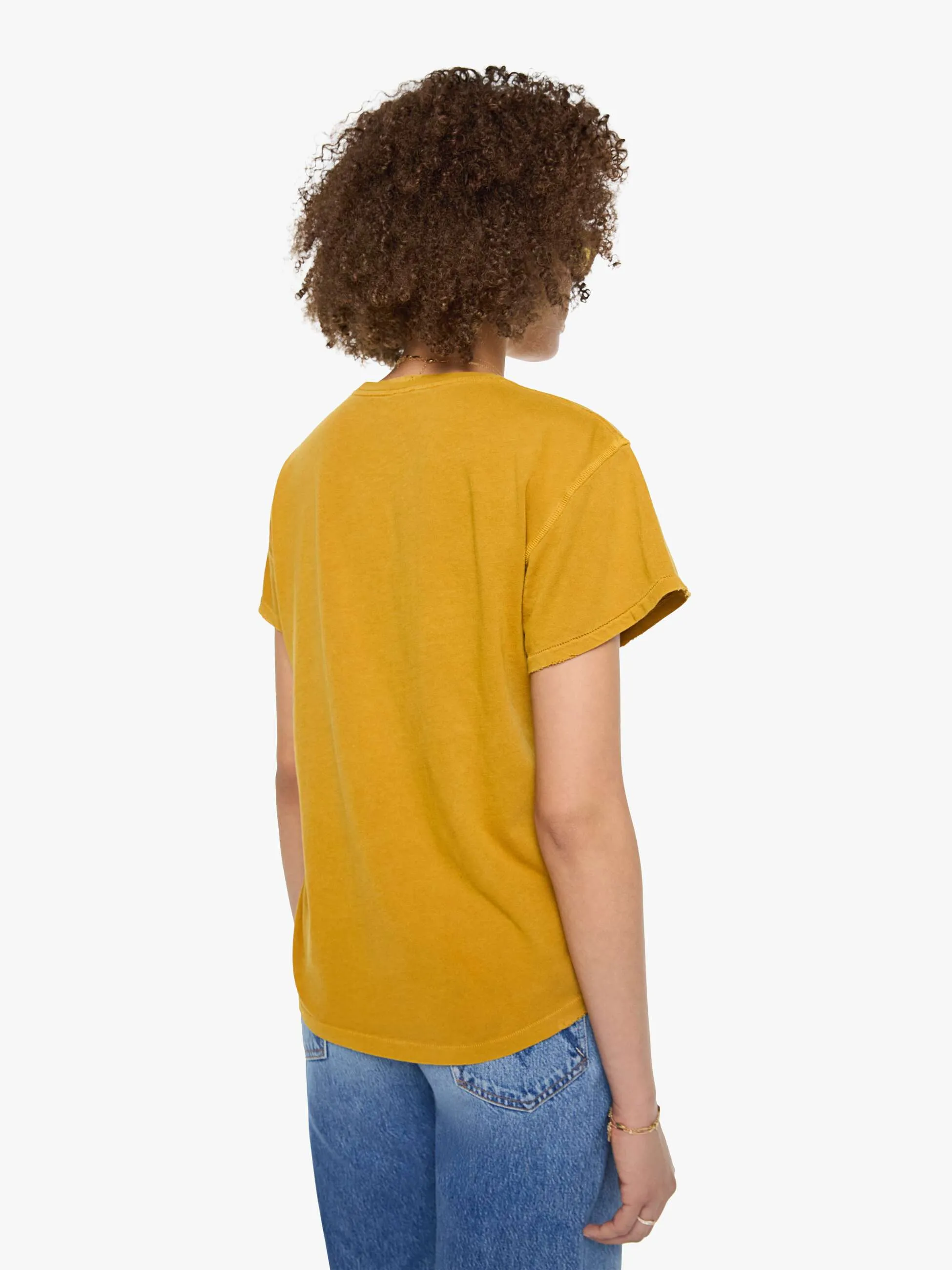 MadeWorn Fleetwood Mac Tee - Mustard sold by MOTHER product image thumbnail 3