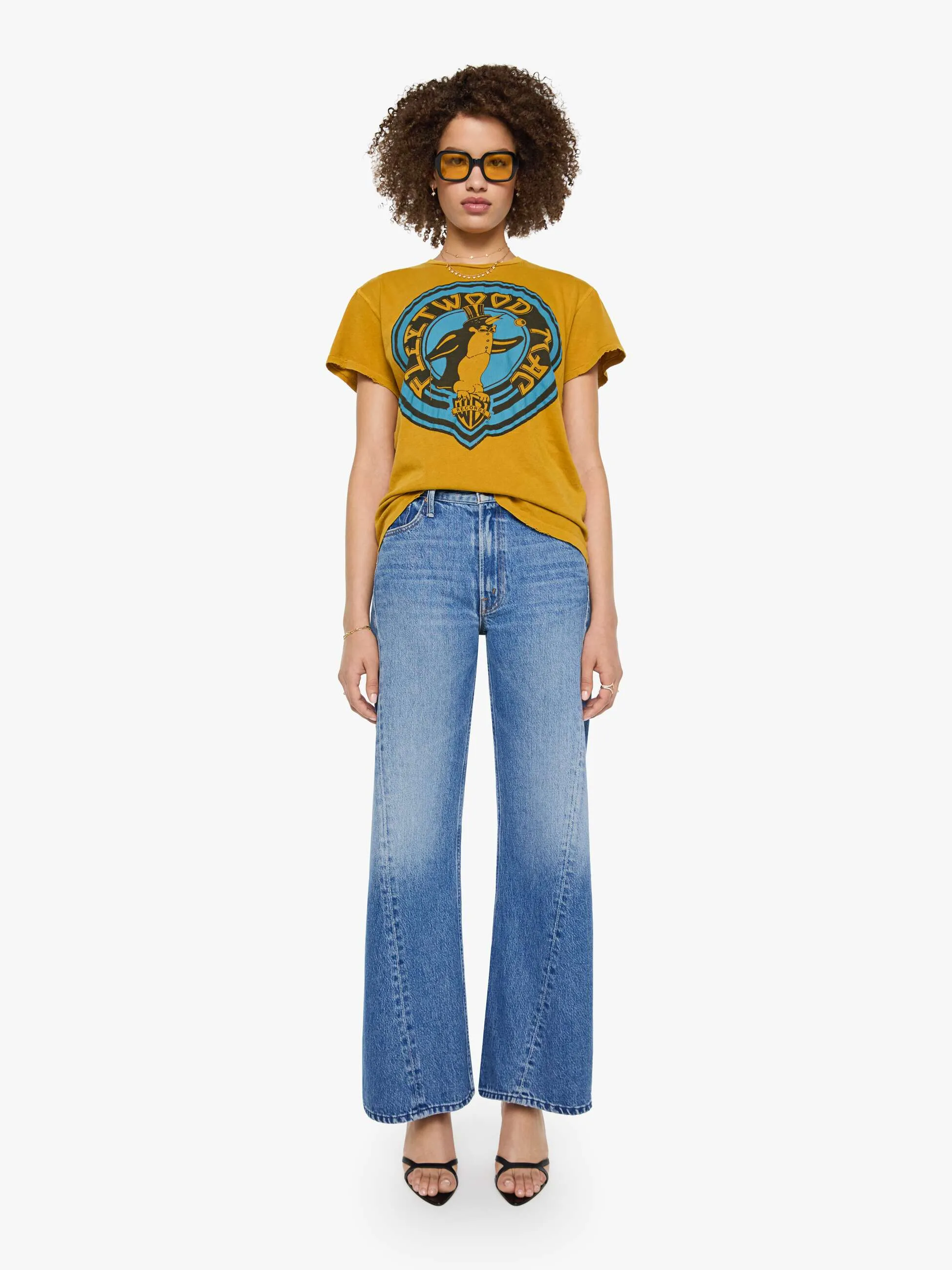 MadeWorn Fleetwood Mac Tee - Mustard sold by MOTHER product image thumbnail 4