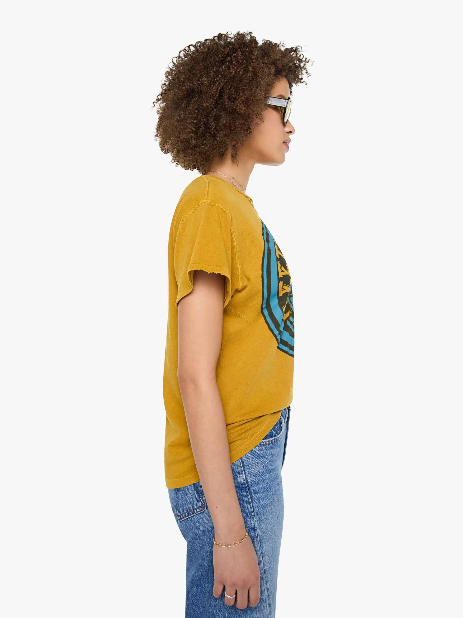 MadeWorn Fleetwood Mac Tee - Mustard sold by MOTHER product image thumbnail 2