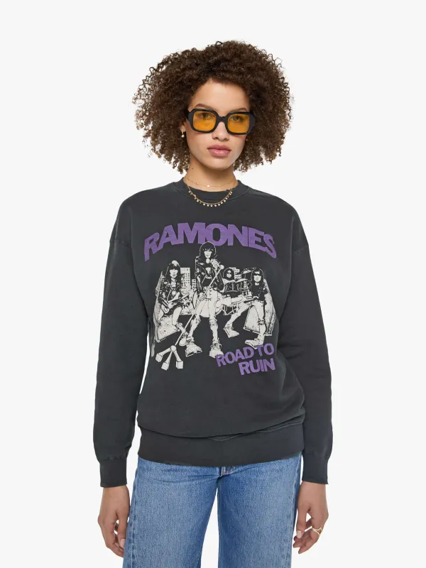 MadeWorn Ramones Sweatshirt - Coal made by MadeWorn