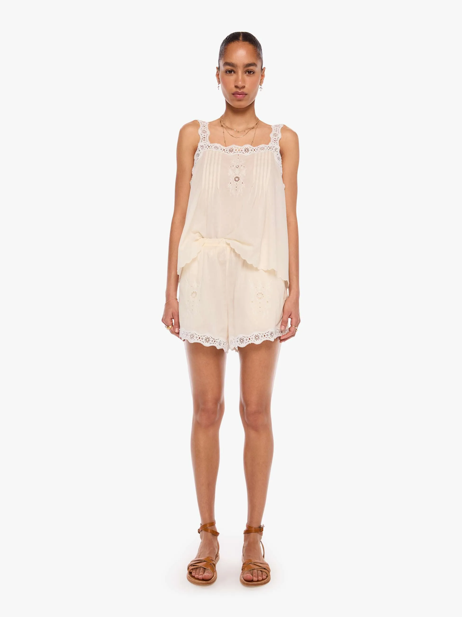 XiRENA Abby Top - Beige Cream sold by MOTHER product image thumbnail 5