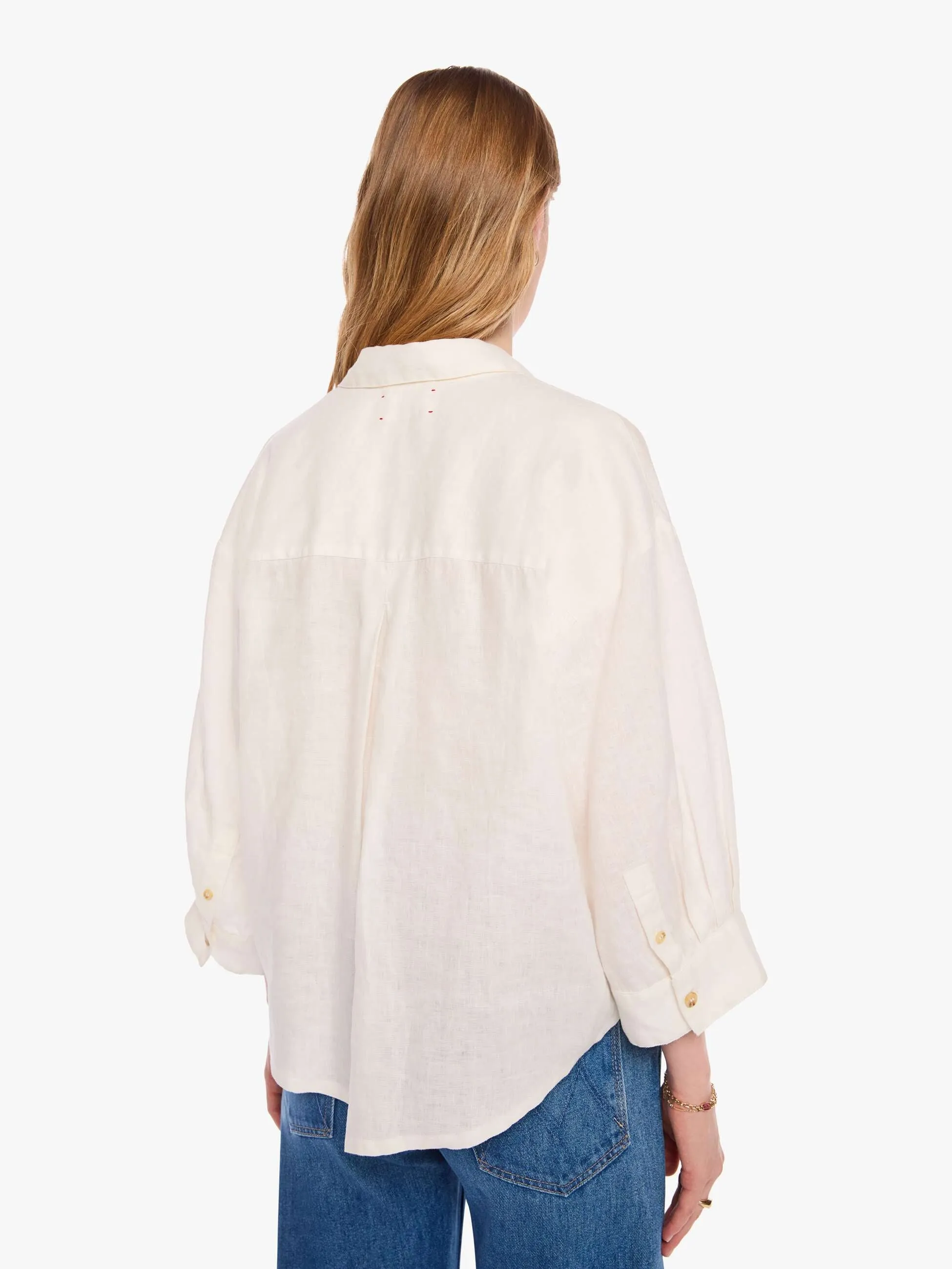 XiRENA Clarke Shirt - White sold by MOTHER product image thumbnail 4