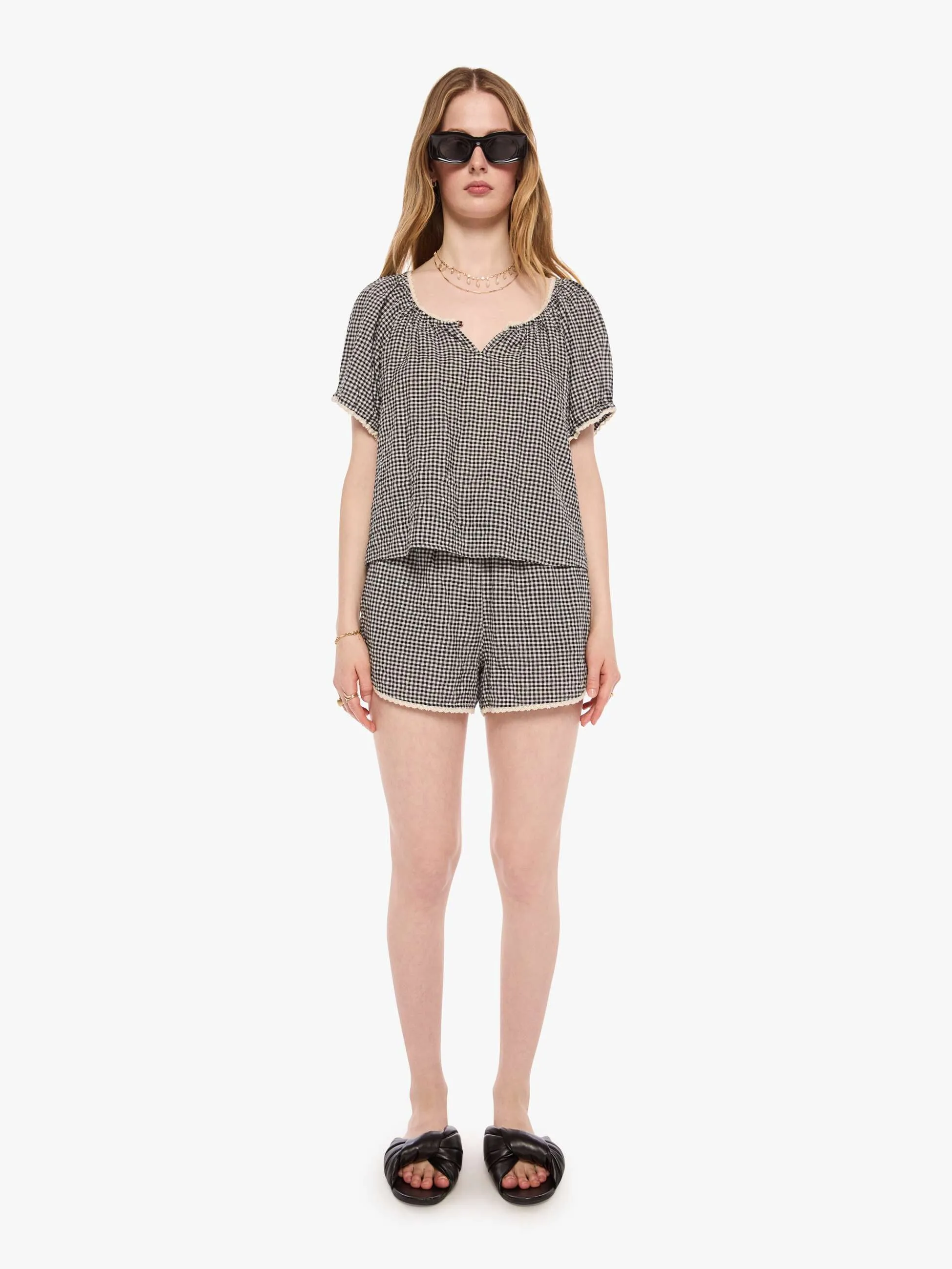 XiRENA Maisie Top - Black Sand sold by MOTHER product image thumbnail 5