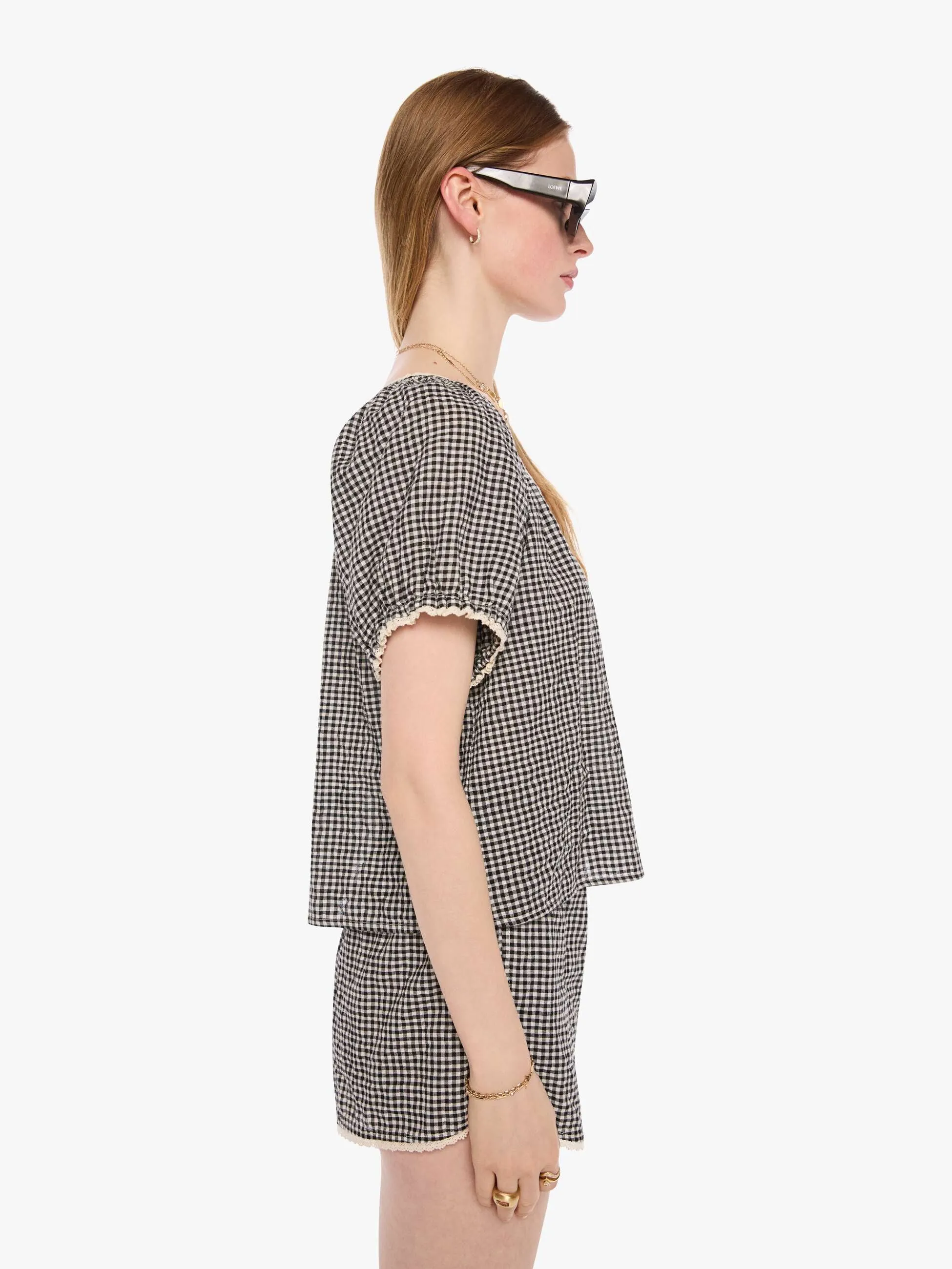 XiRENA Maisie Top - Black Sand sold by MOTHER product image thumbnail 3
