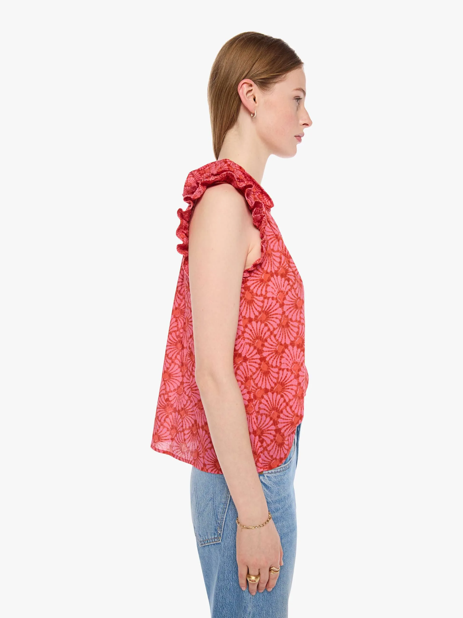 XiRENA Bex Top - Ruby Shell sold by MOTHER product image thumbnail 3
