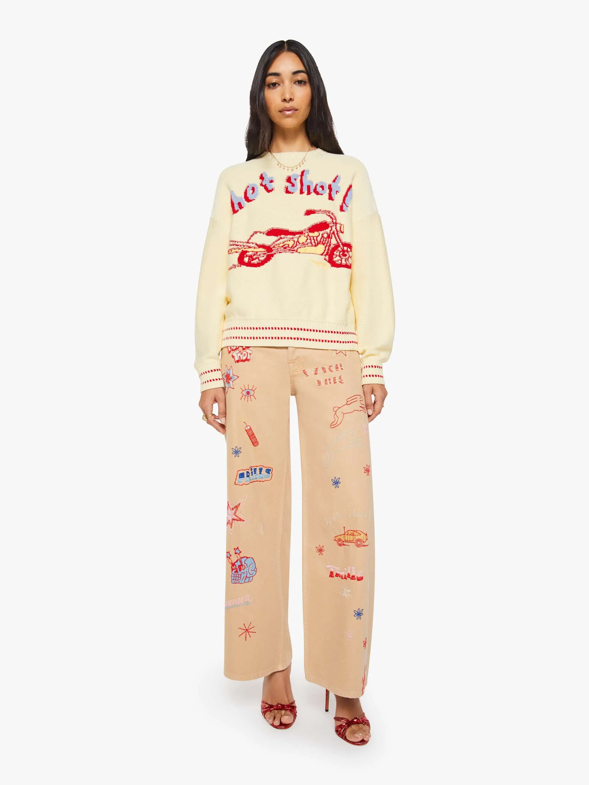The Big Jumper - Ivory sold by MOTHER product image thumbnail 5
