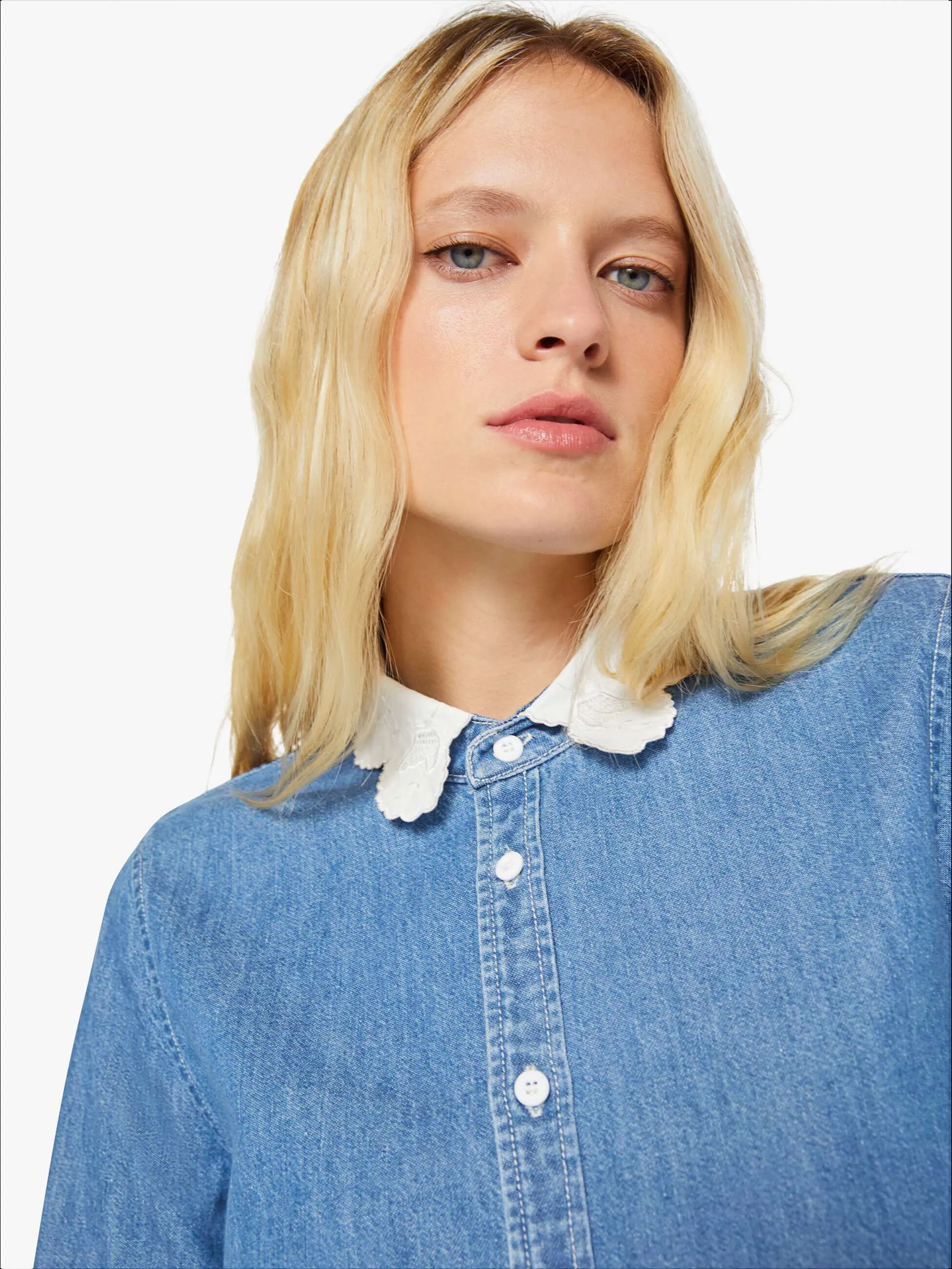 The Frilly Foxy Boxy Shirt - Story So Far sold by MOTHER product image thumbnail 5