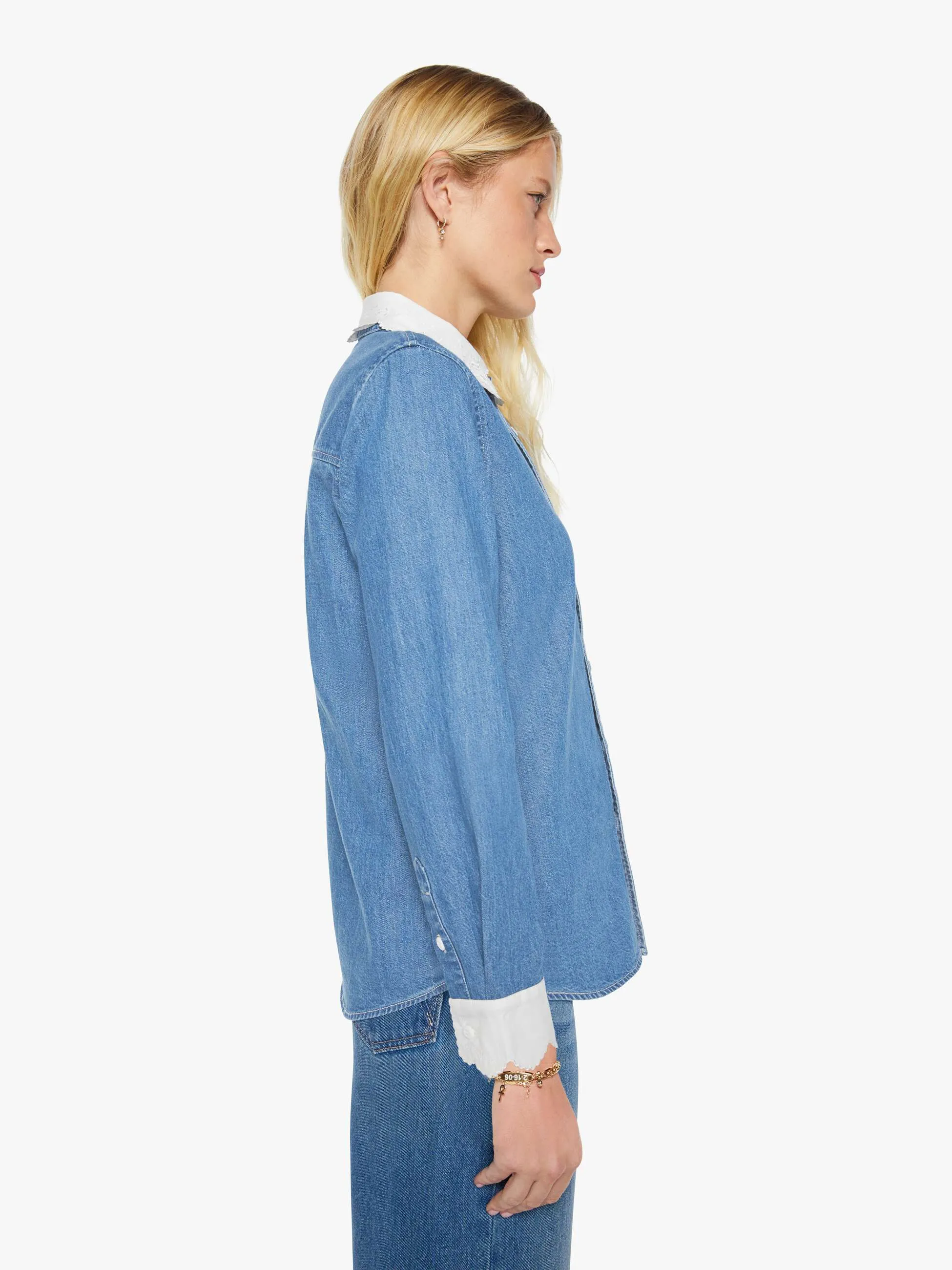 The Frilly Foxy Boxy Shirt - Story So Far sold by MOTHER product image thumbnail 2