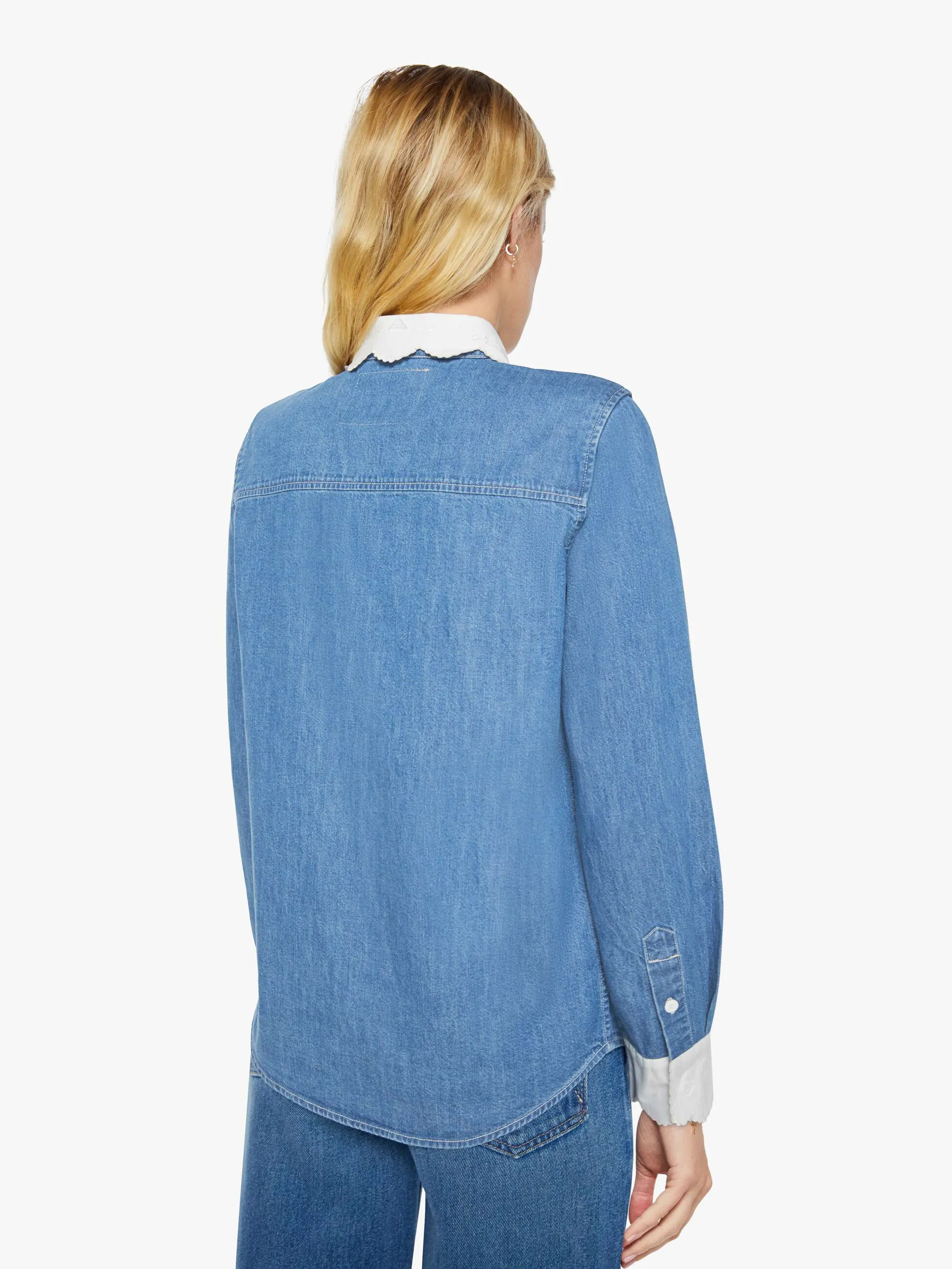 The Frilly Foxy Boxy Shirt - Story So Far sold by MOTHER product image thumbnail 3