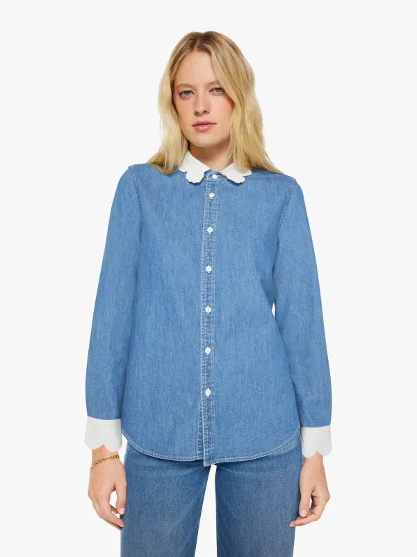 The Frilly Foxy Boxy Shirt - Story So Far made by MOTHER