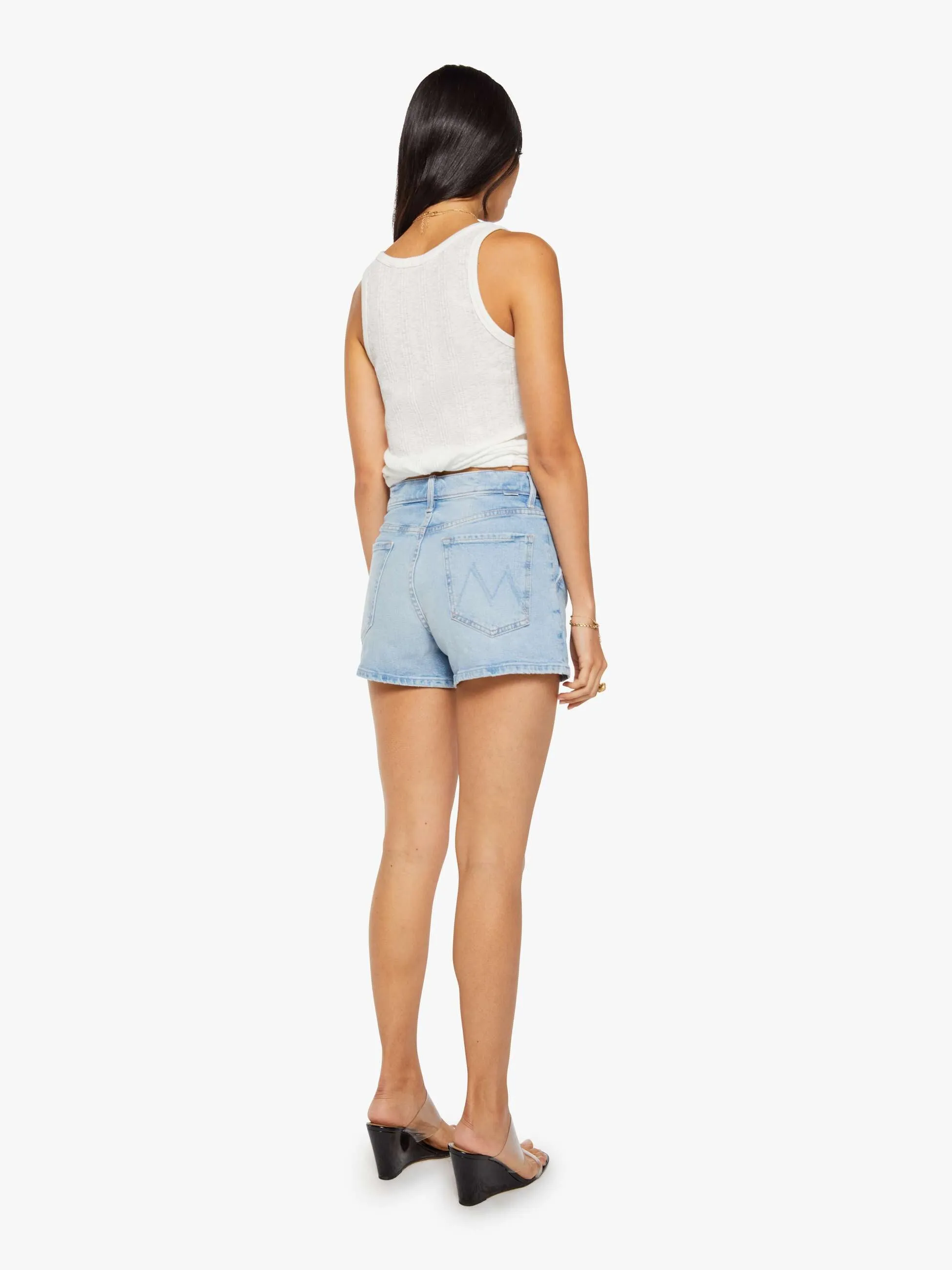 The Pleated Rambler Prep Short - Fringe Benefits sold by MOTHER product image thumbnail 4