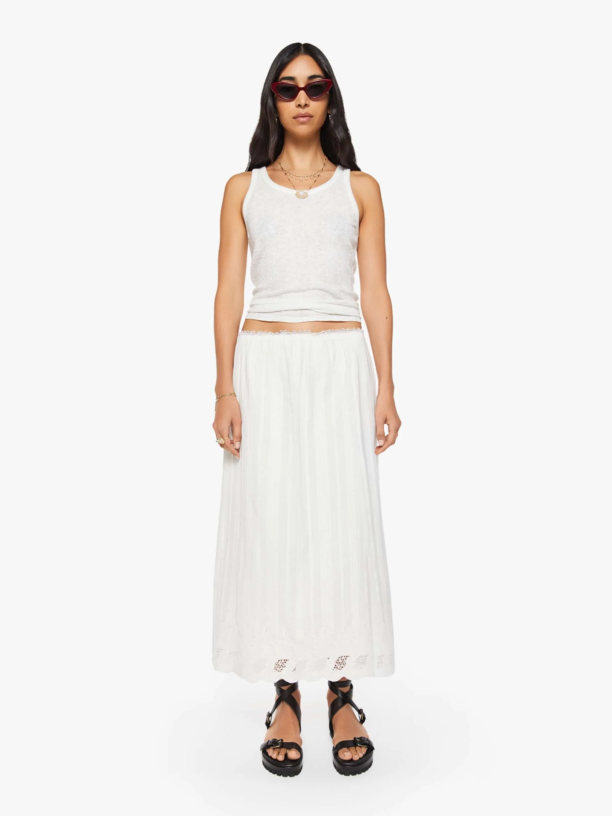 The Singled Out Maxi - White sold by MOTHER product image thumbnail 2