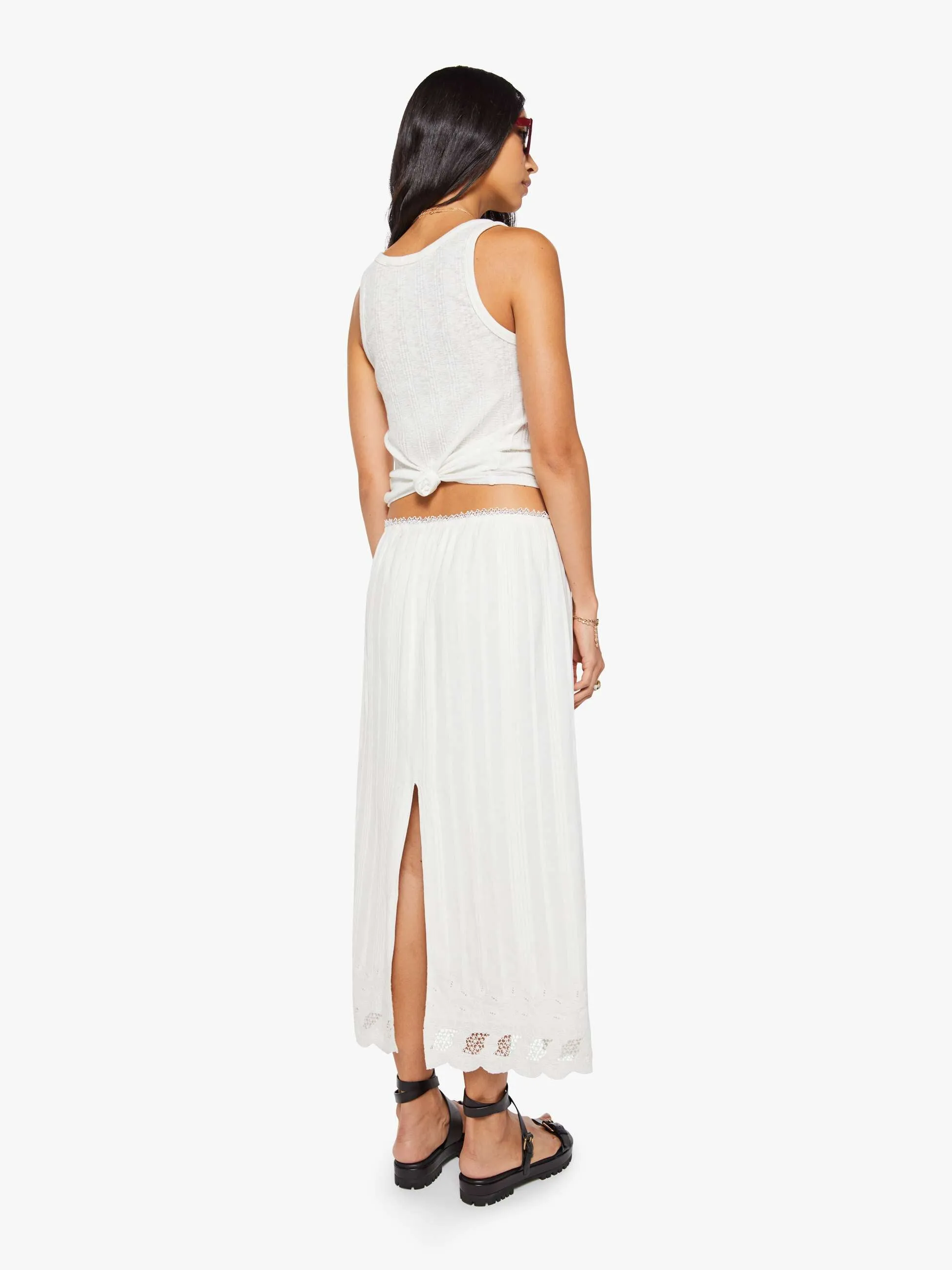 The Singled Out Maxi - White sold by MOTHER product image thumbnail 4