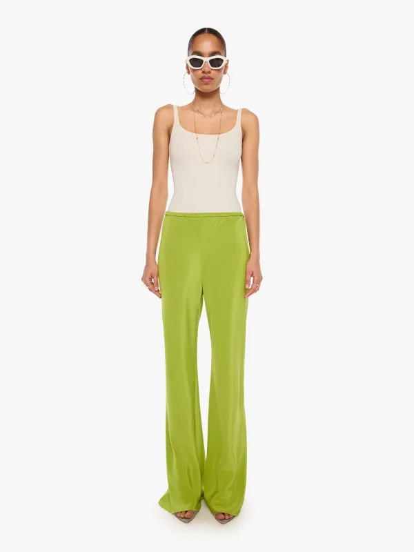 SABLYN Naomi Bias Cut Pull On Pant - Chartruese made by Sablyn
