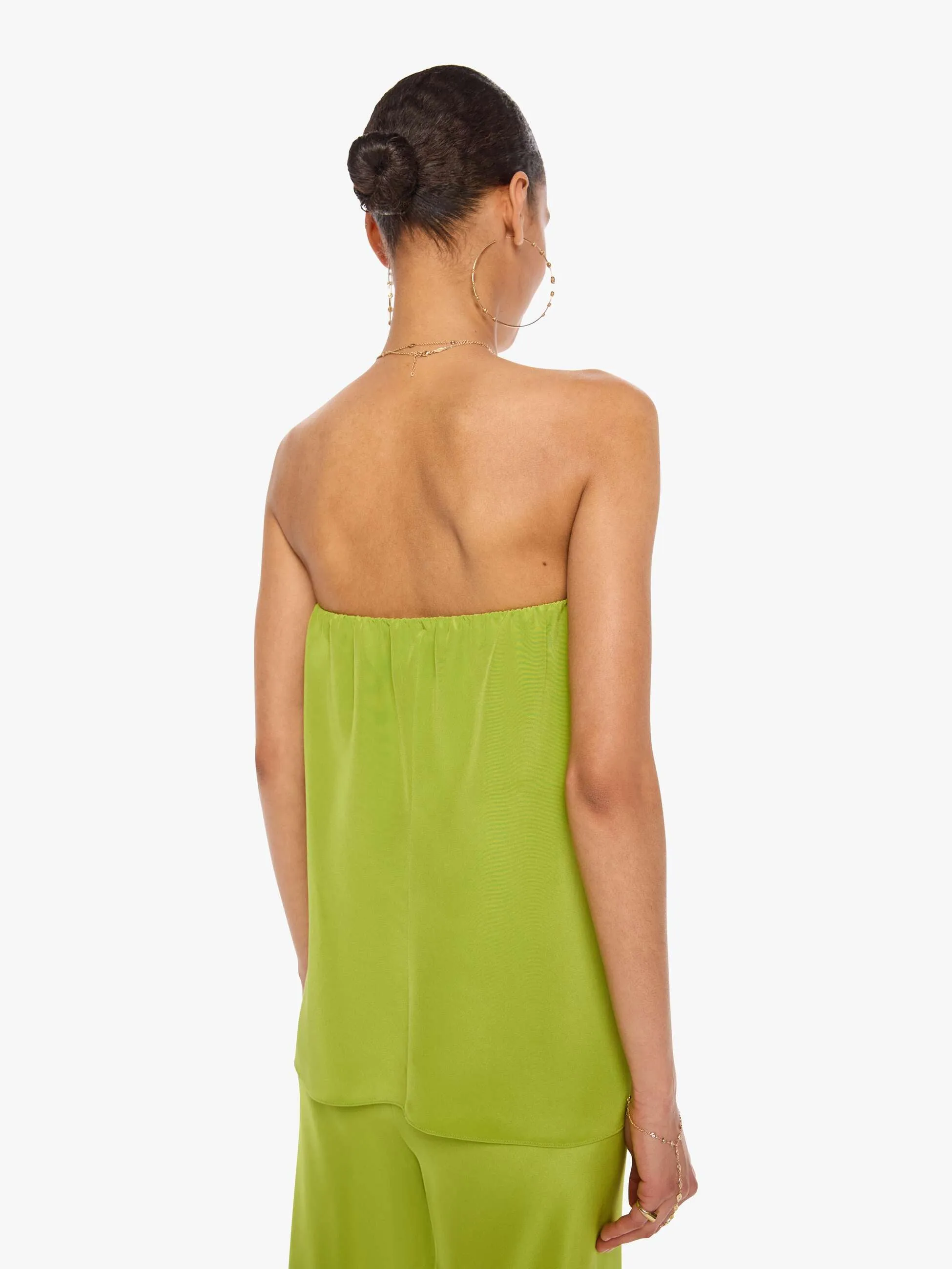 SABLYN Camden Strapless Top - Chartruese sold by MOTHER product image thumbnail 4