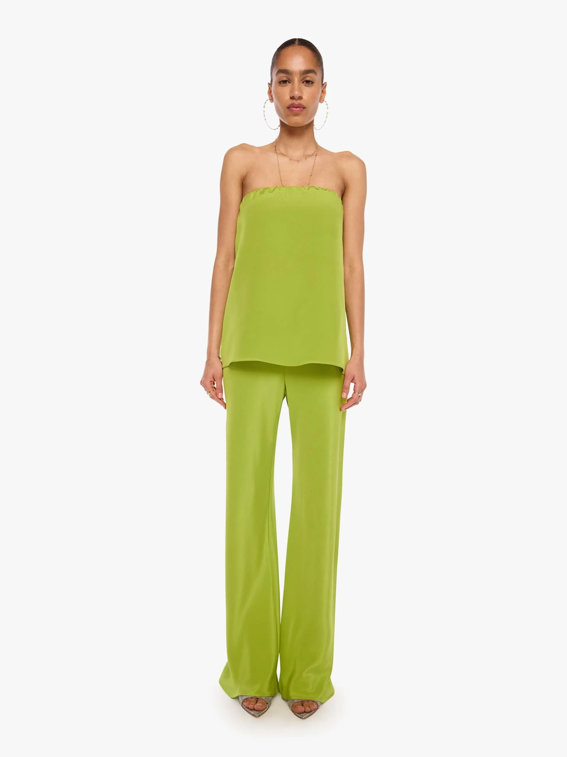 SABLYN Camden Strapless Top - Chartruese sold by MOTHER product image thumbnail 5