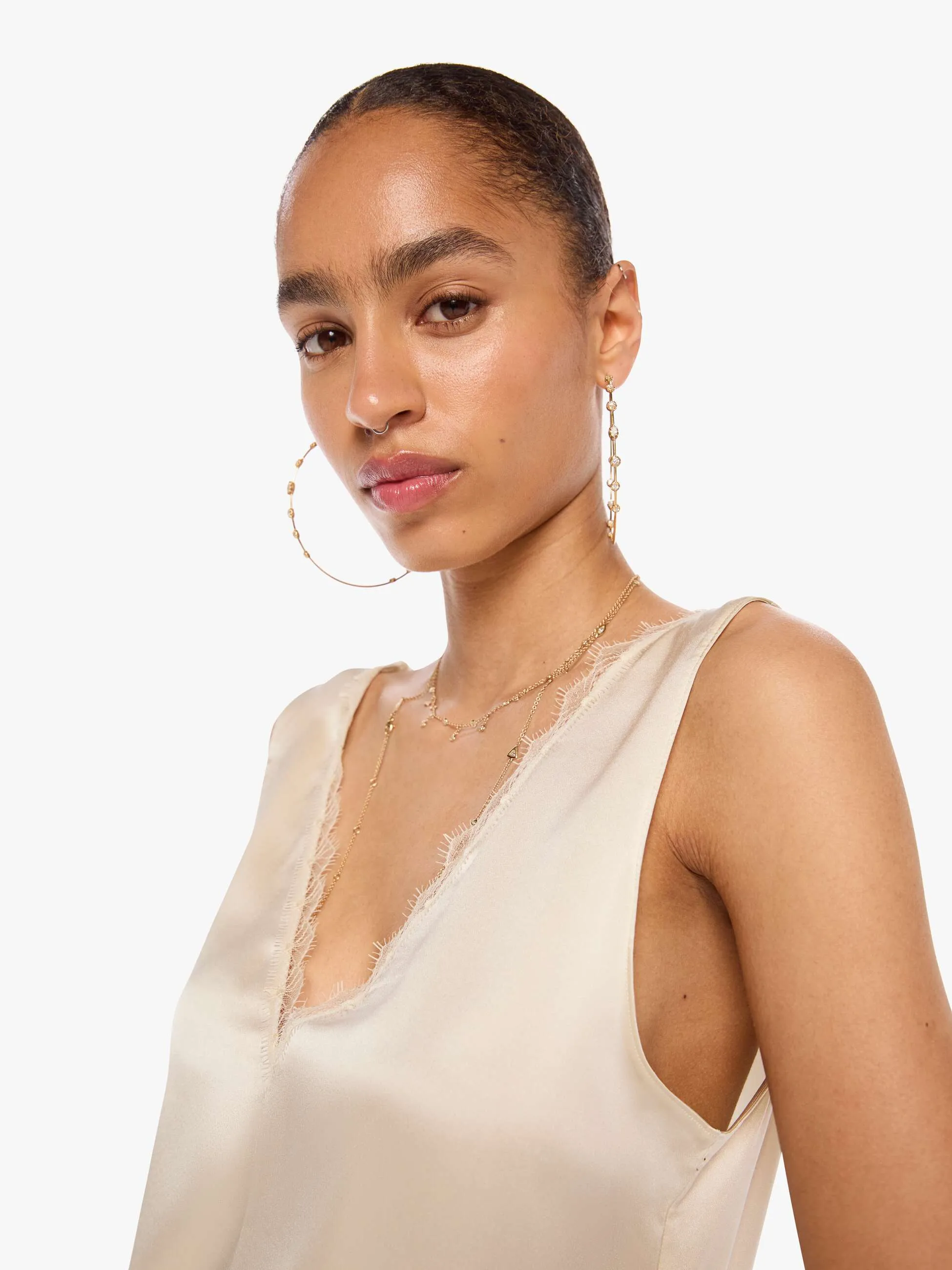 SABLYN Alyssa Tank - Gardenia sold by MOTHER product image thumbnail 5