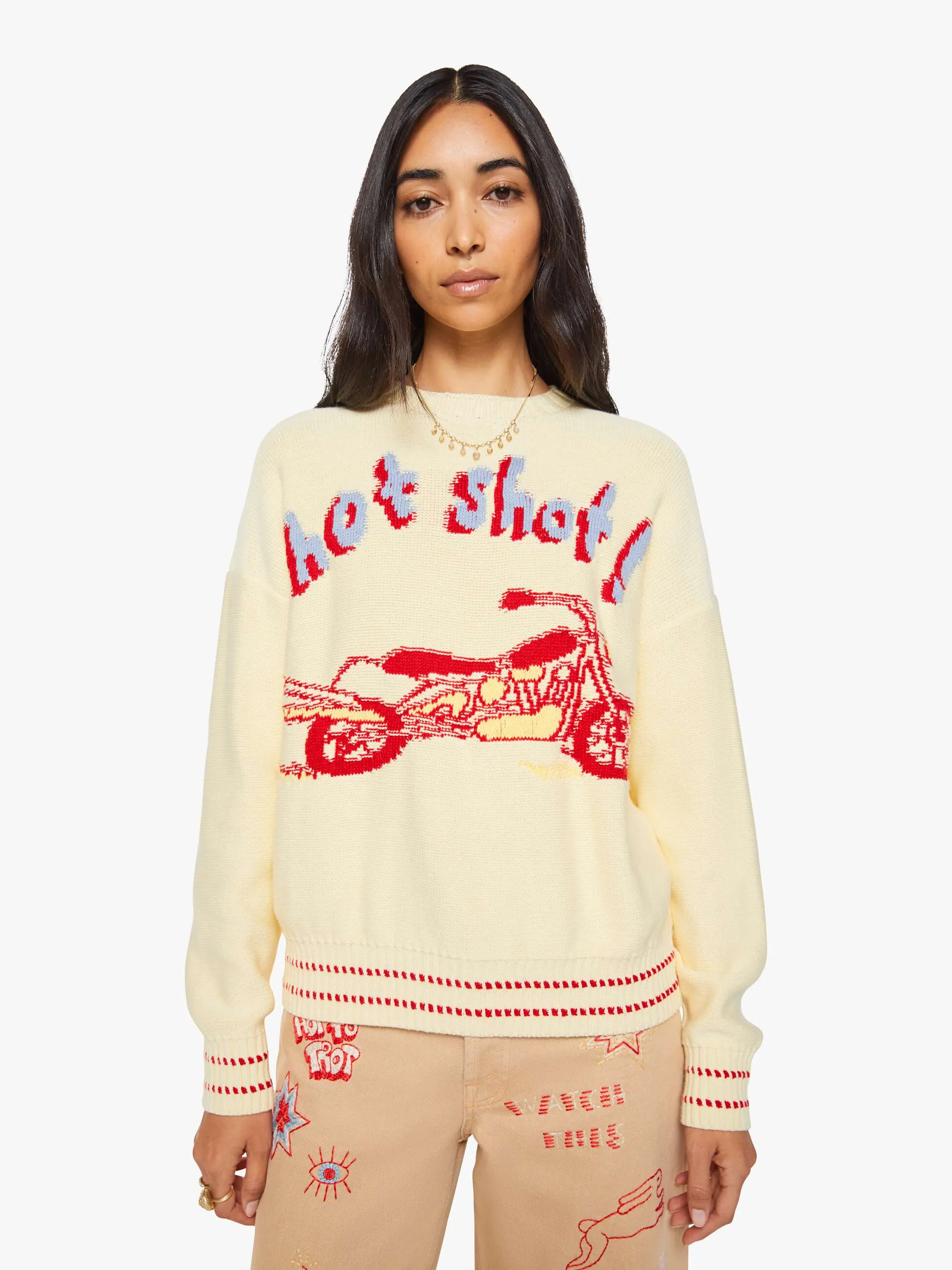 The Big Jumper - Ivory sold by MOTHER product image thumbnail 2