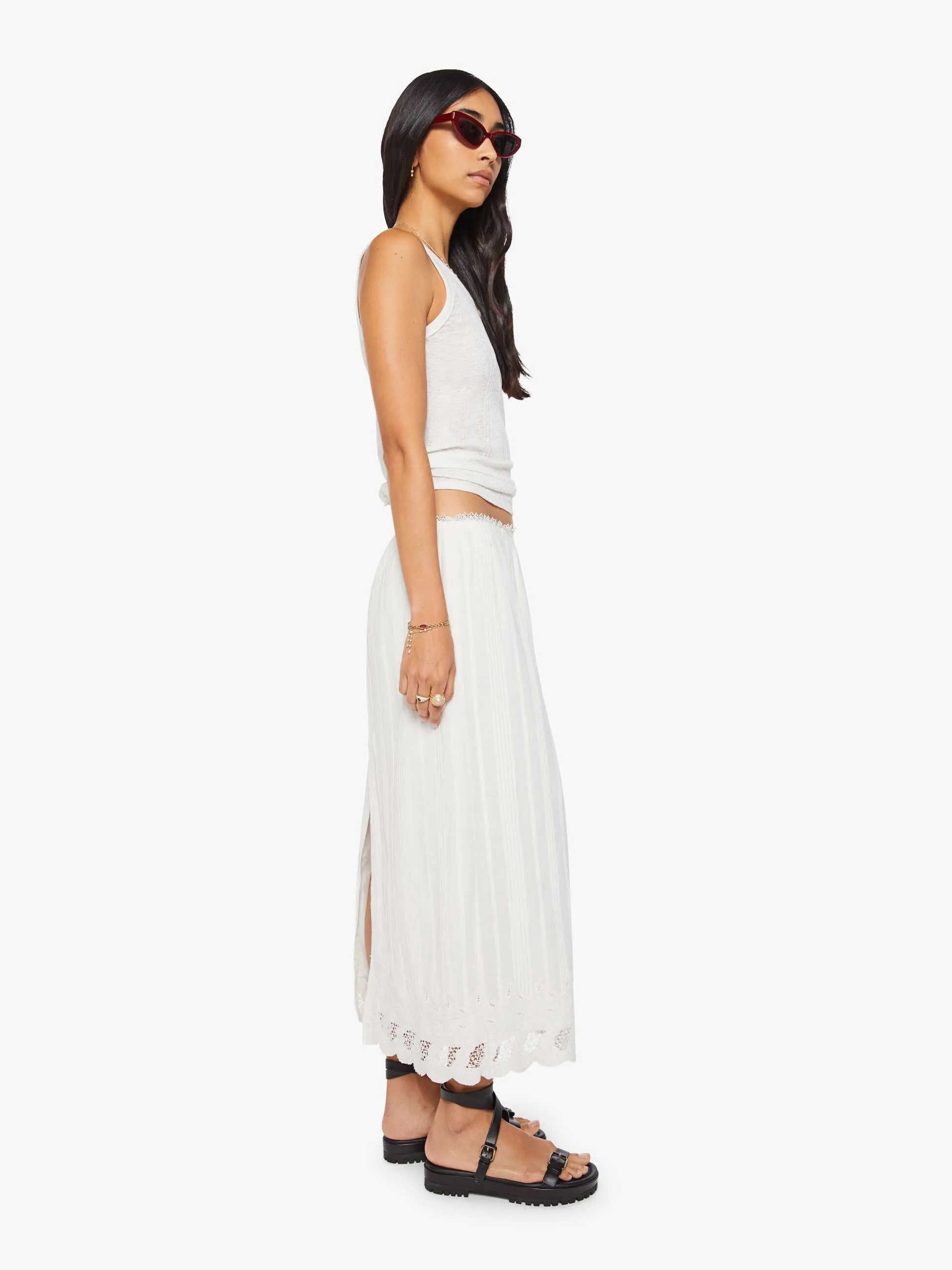 The Singled Out Midi - White sold by MOTHER product image thumbnail 3
