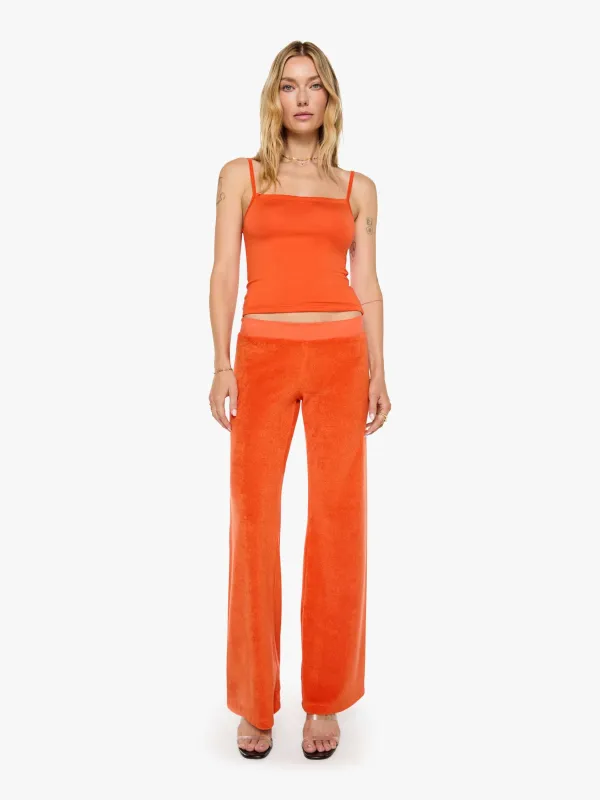 Eterne Low Rise Lounge Pant - Papaya made by MOTHER
