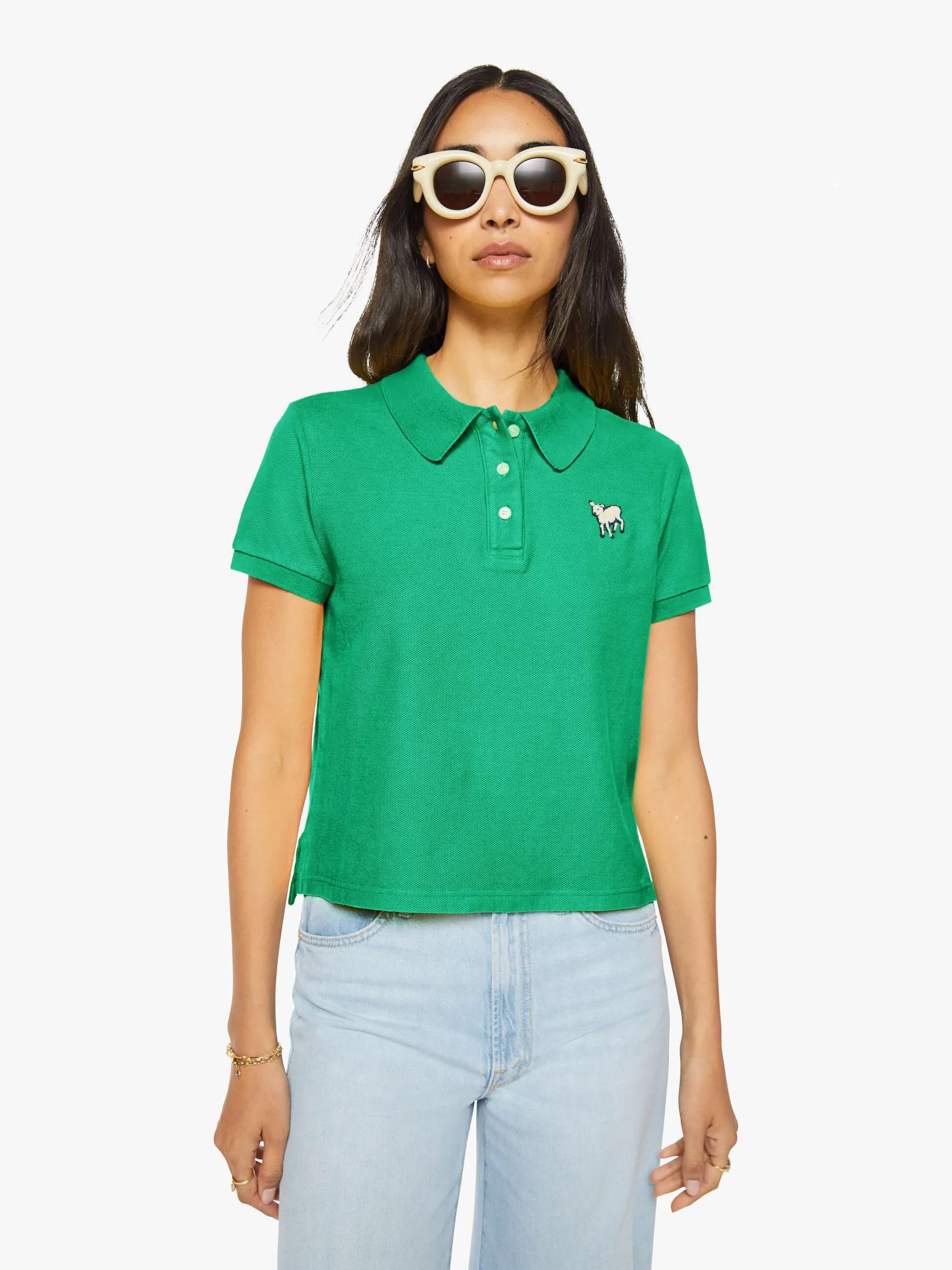 The Split S/S Match - Holly Green sold by MOTHER