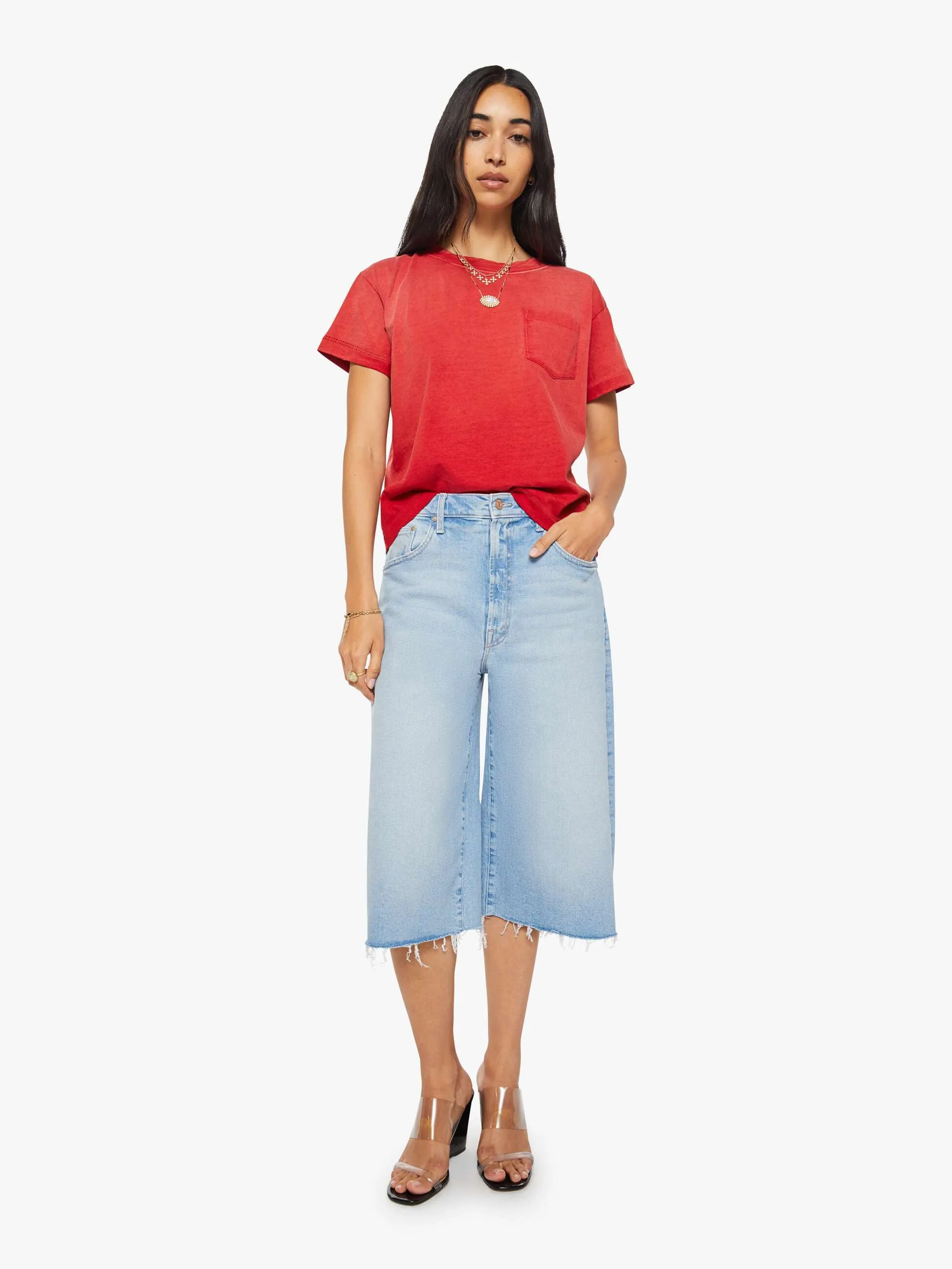 The Cuffed Pocket Sinful - Tomato Red sold by MOTHER product image thumbnail 5