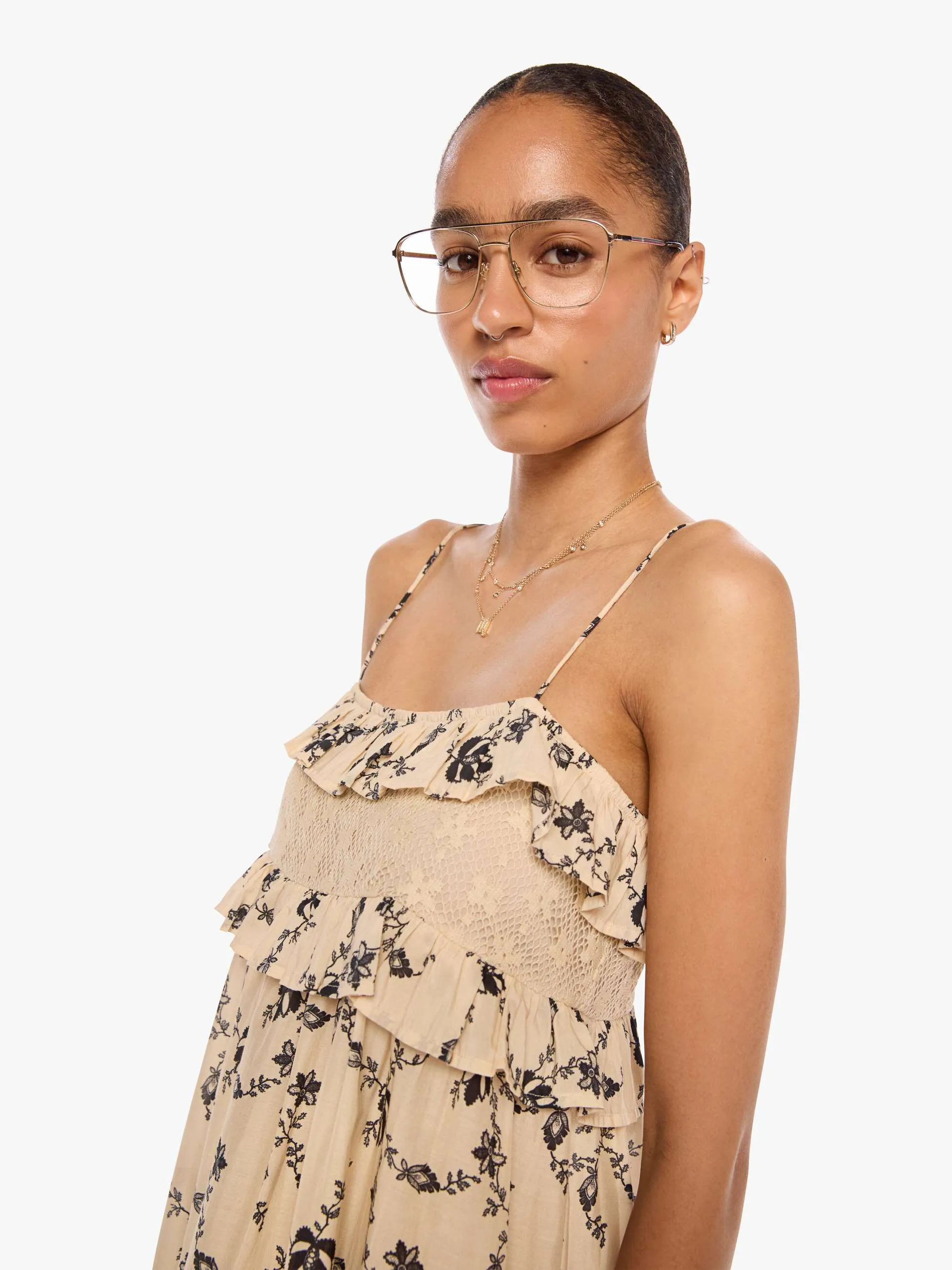 Alix of Bohemia Ida Dress - Shadow Lace sold by MOTHER product image thumbnail 5