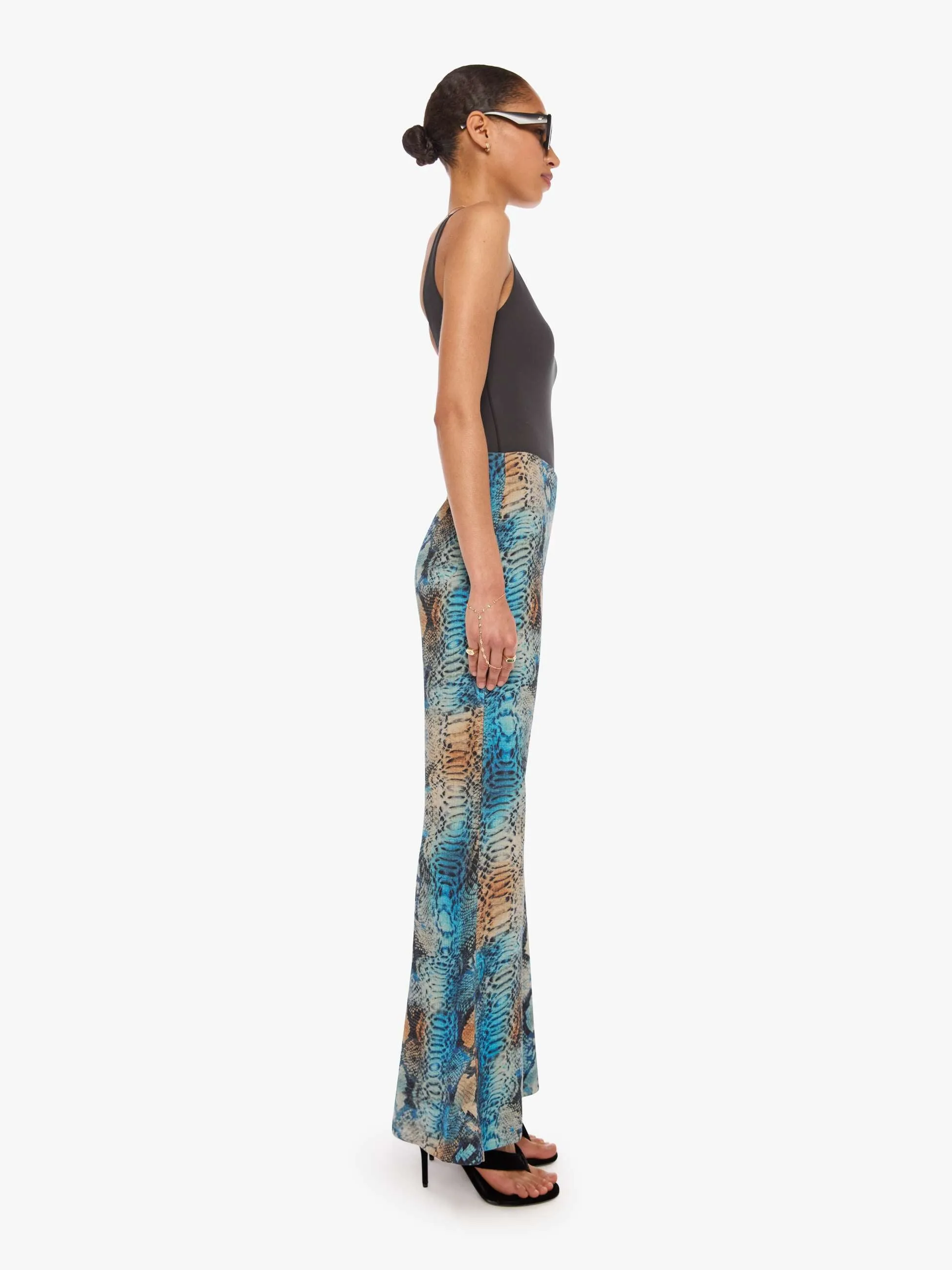 Alix of Bohemia Farah Pant - Serpent Tide sold by MOTHER product image thumbnail 4