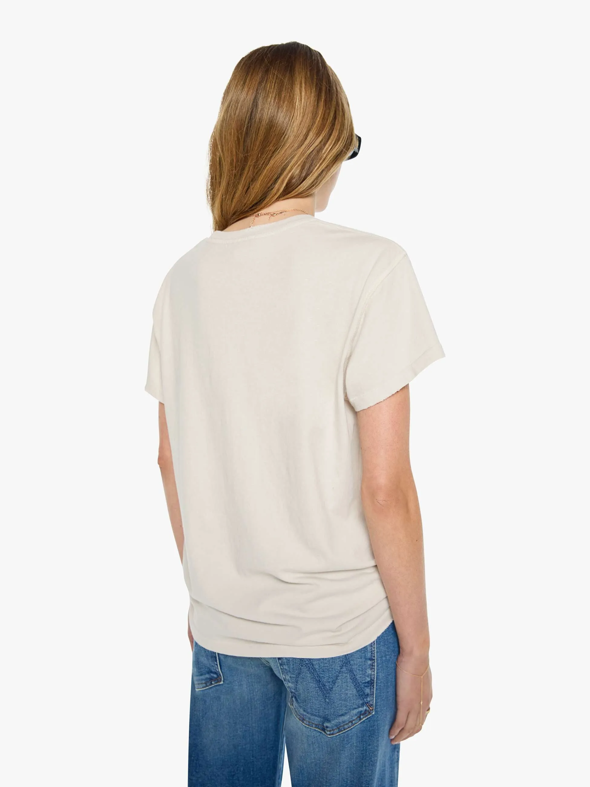 MadeWorn Rolling Stones Tee - Vintage White sold by MOTHER product image thumbnail 3