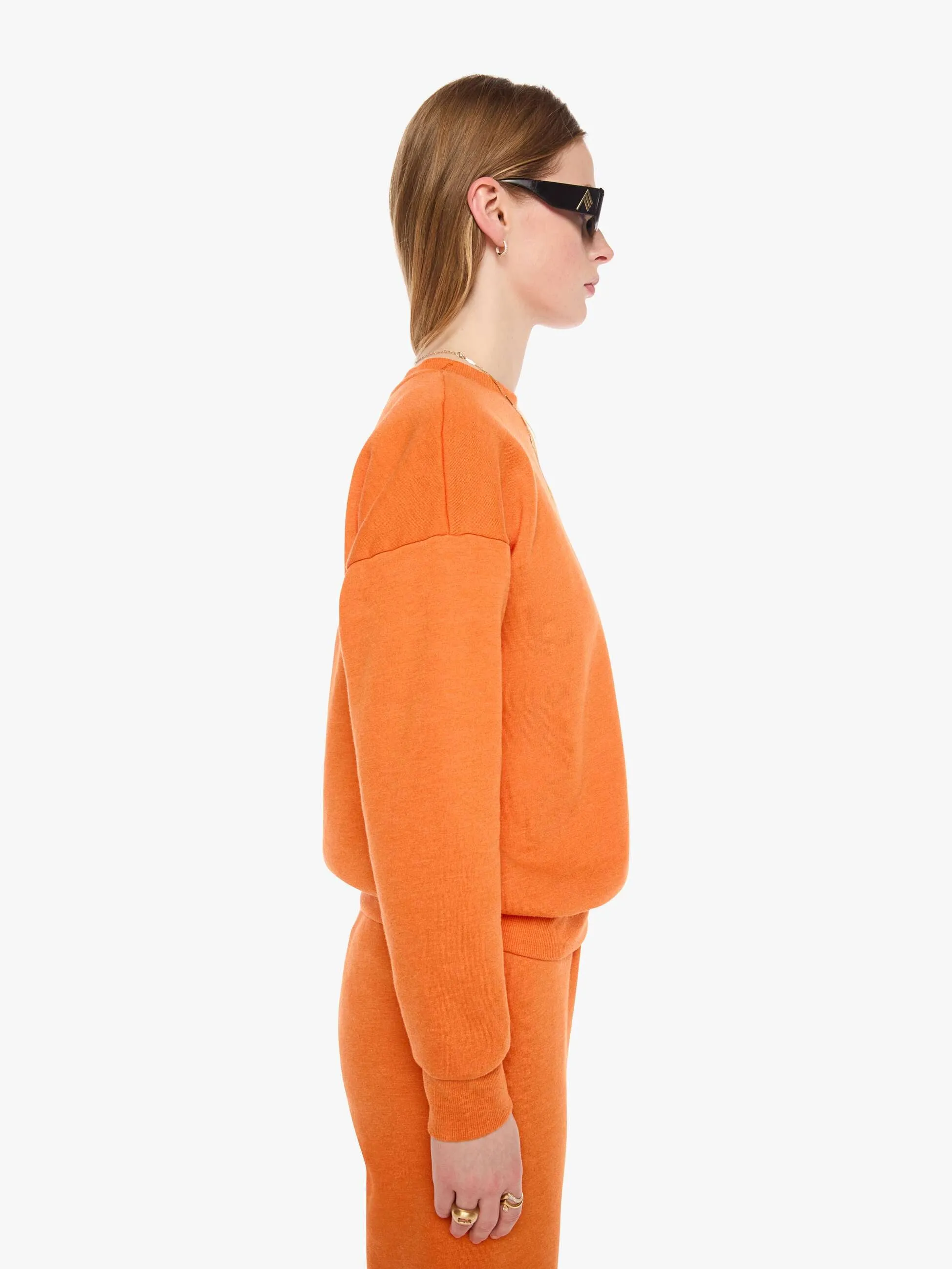 SPRWMN Heart Sweatshirt - Orange sold by MOTHER product image thumbnail 3