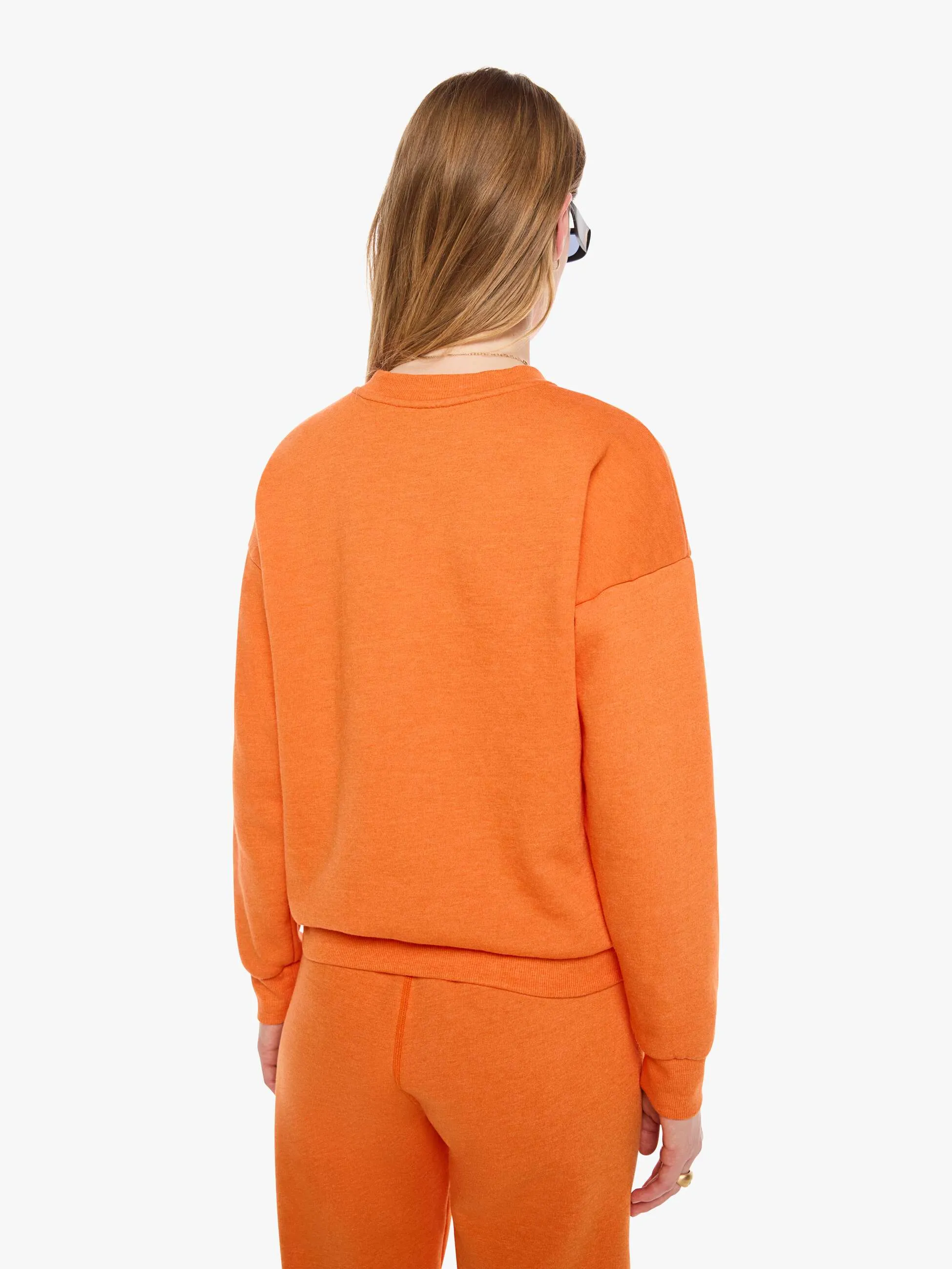 SPRWMN Heart Sweatshirt - Orange sold by MOTHER product image thumbnail 4