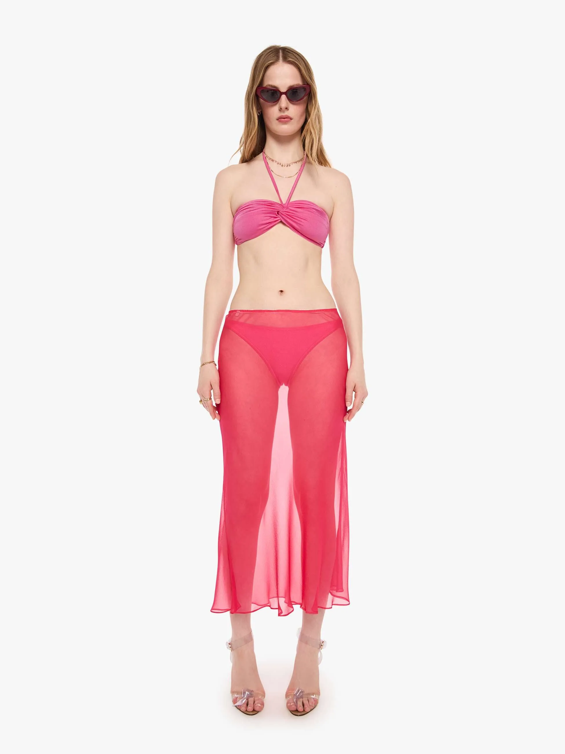 SPRWMN Twist Bandeau - Rose sold by MOTHER product image thumbnail 5