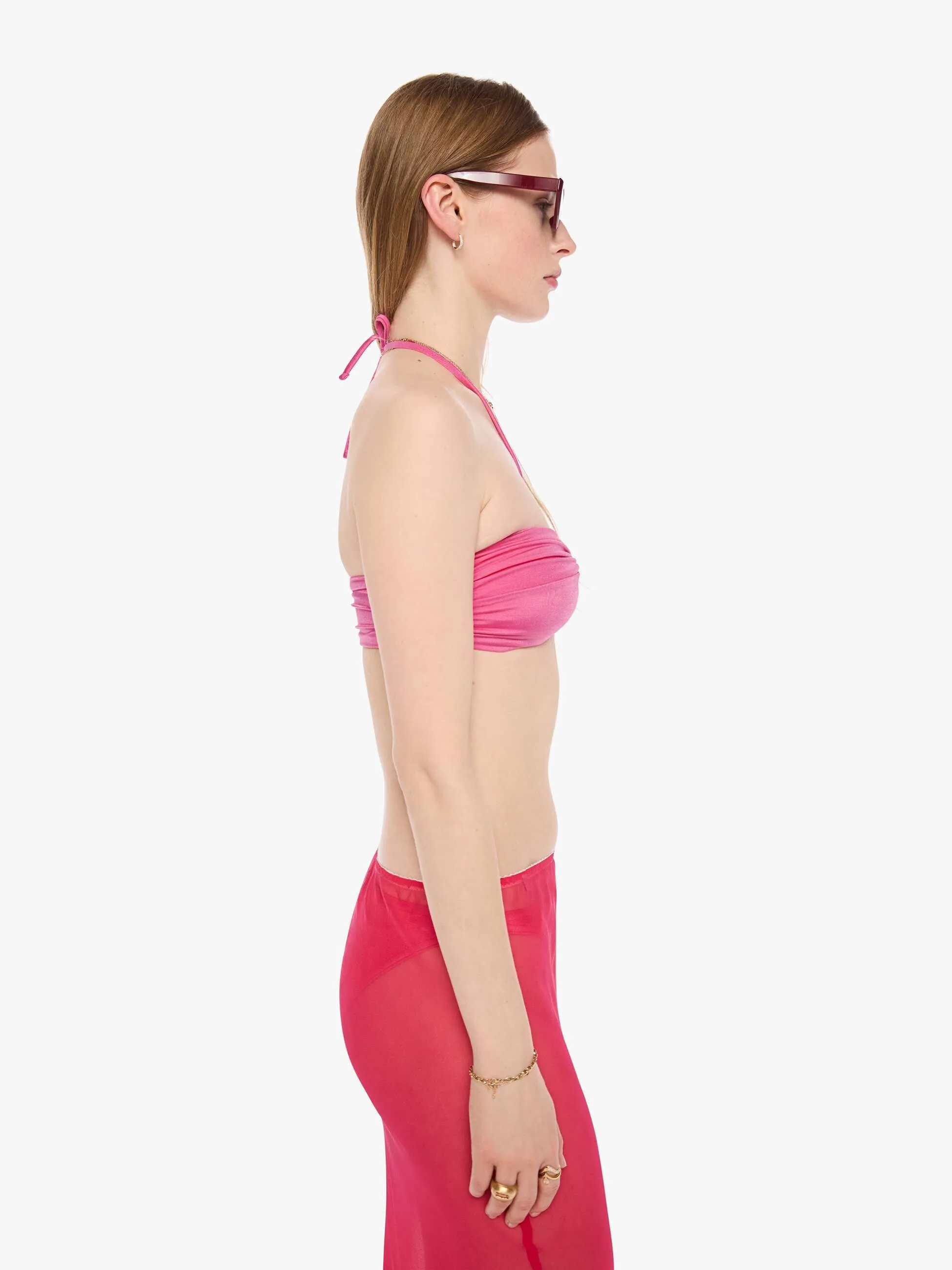SPRWMN Twist Bandeau - Rose sold by MOTHER product image thumbnail 3