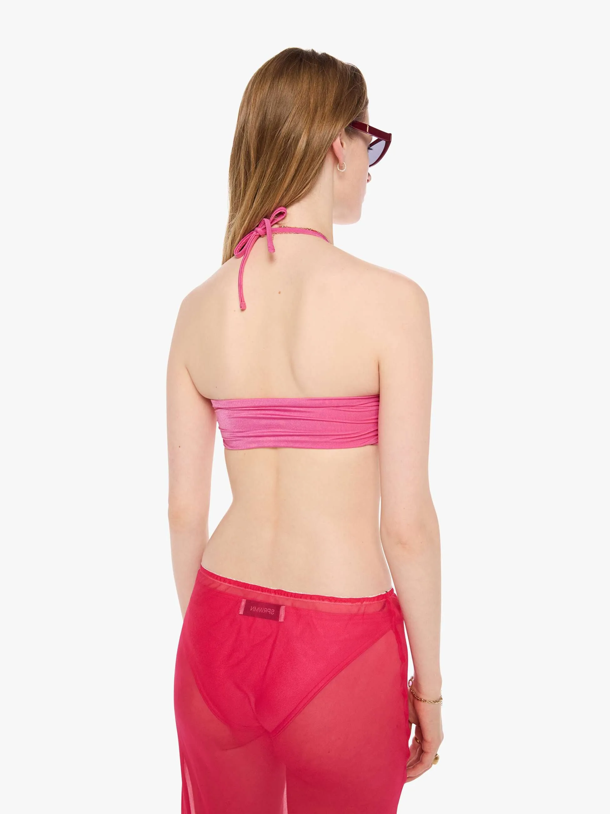 SPRWMN Twist Bandeau - Rose sold by MOTHER product image thumbnail 4