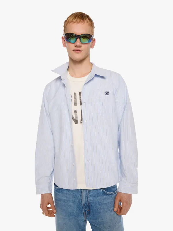 The Back To Square One - Light Blue Stripe made by MOTHER