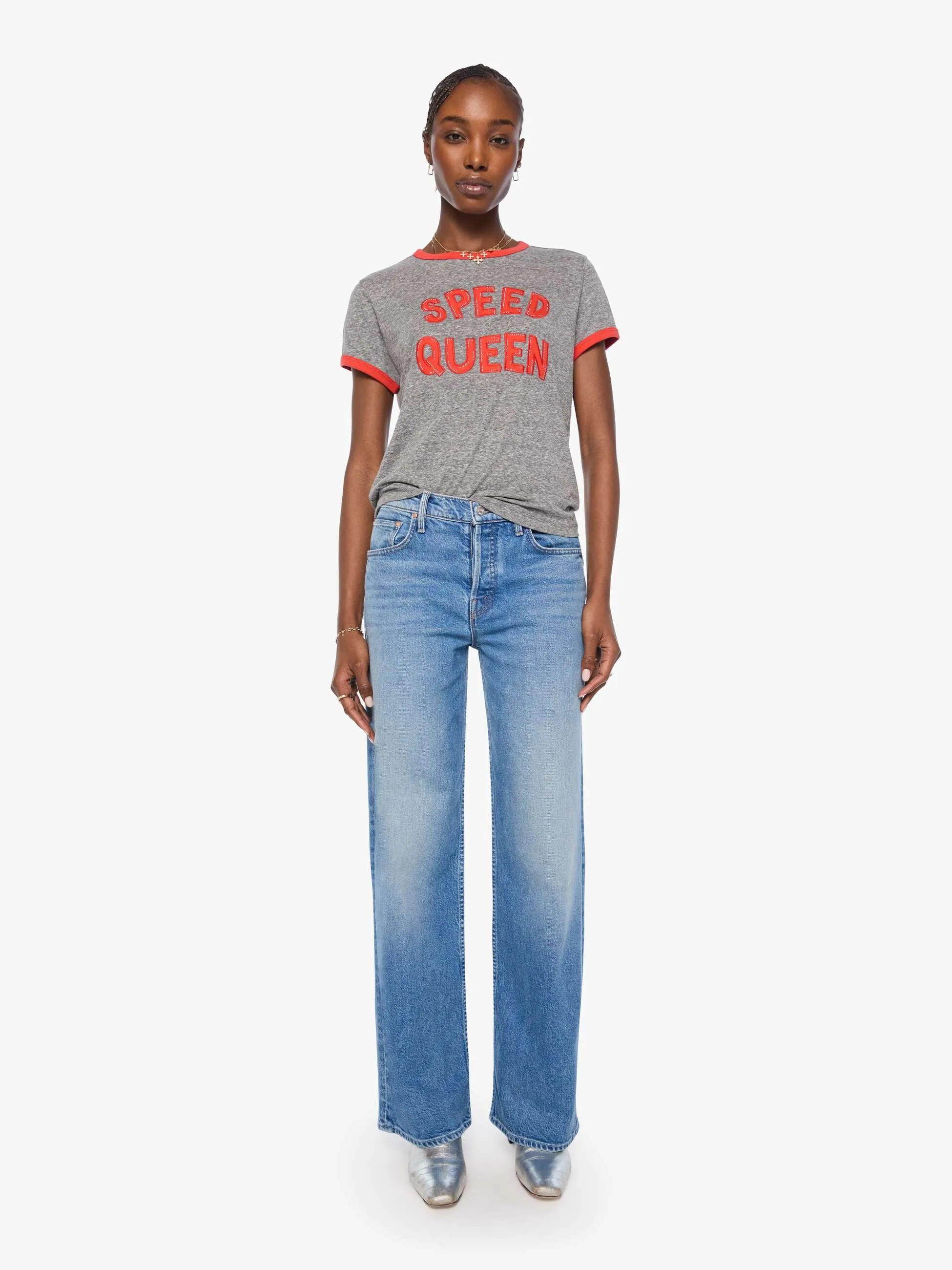 The Boxy Goodie Goodie Ringer - Speed Queen sold by MOTHER product image thumbnail 5