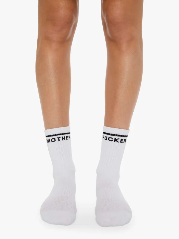 The MF Pilates Sock - White made by MOTHER