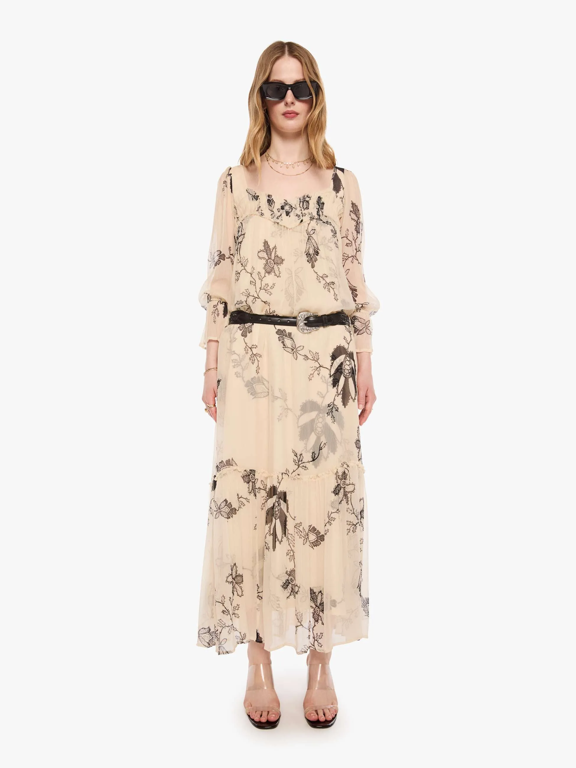 Alix of Bohemia Lilum Dress - Shadow Lace sold by MOTHER product image thumbnail 5