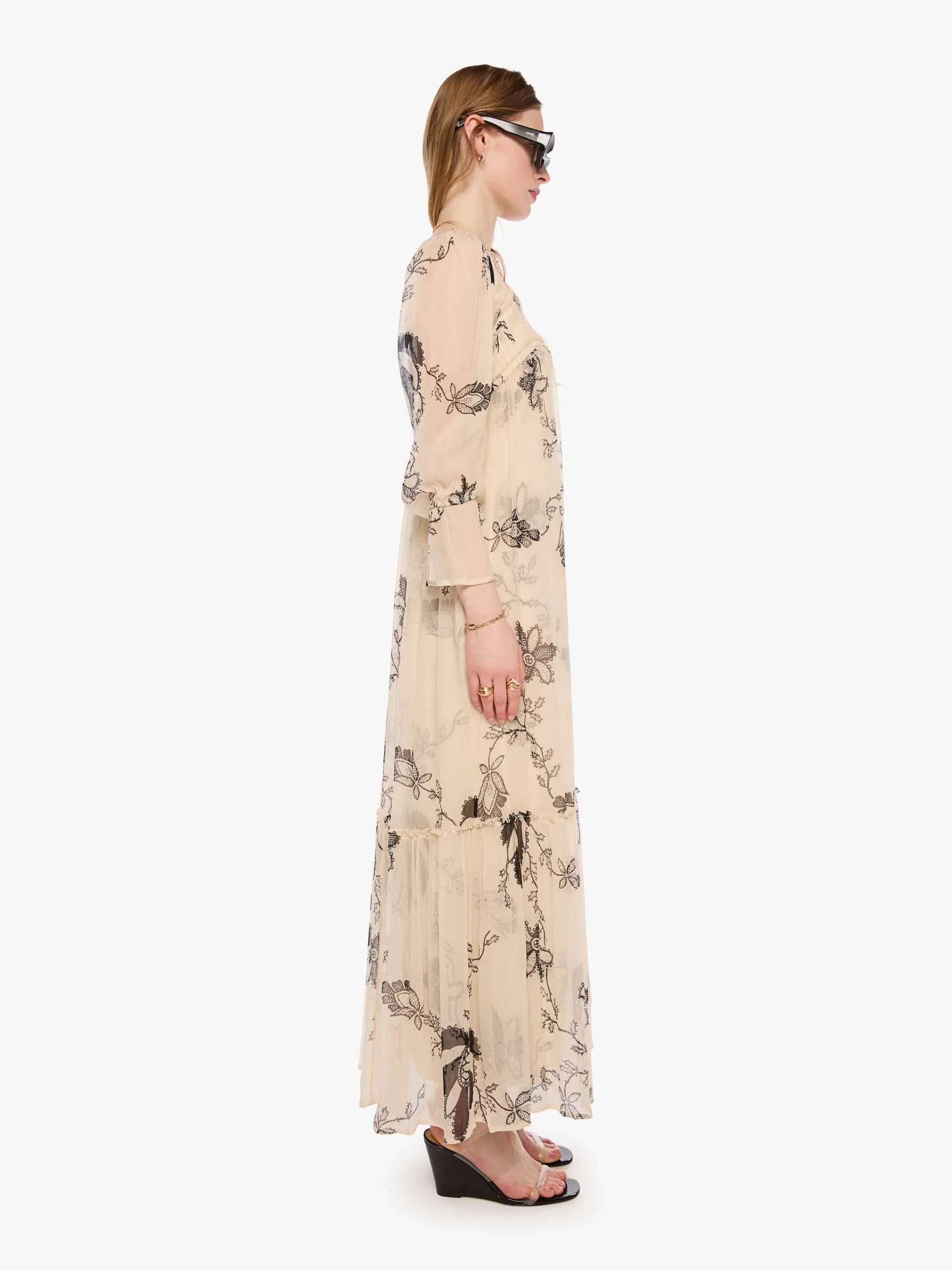 Alix of Bohemia Lilum Dress - Shadow Lace sold by MOTHER product image thumbnail 3