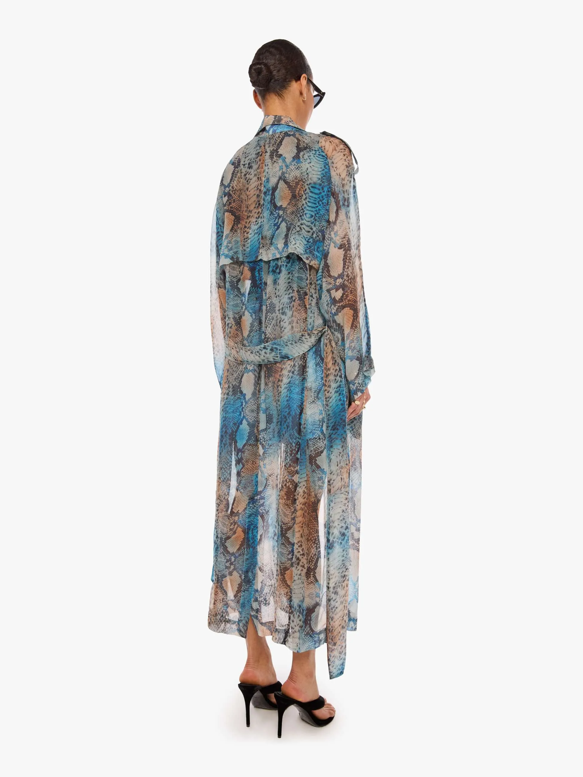 Alix of Bohemia Jasper Coat - Serpent Tide sold by MOTHER product image thumbnail 4