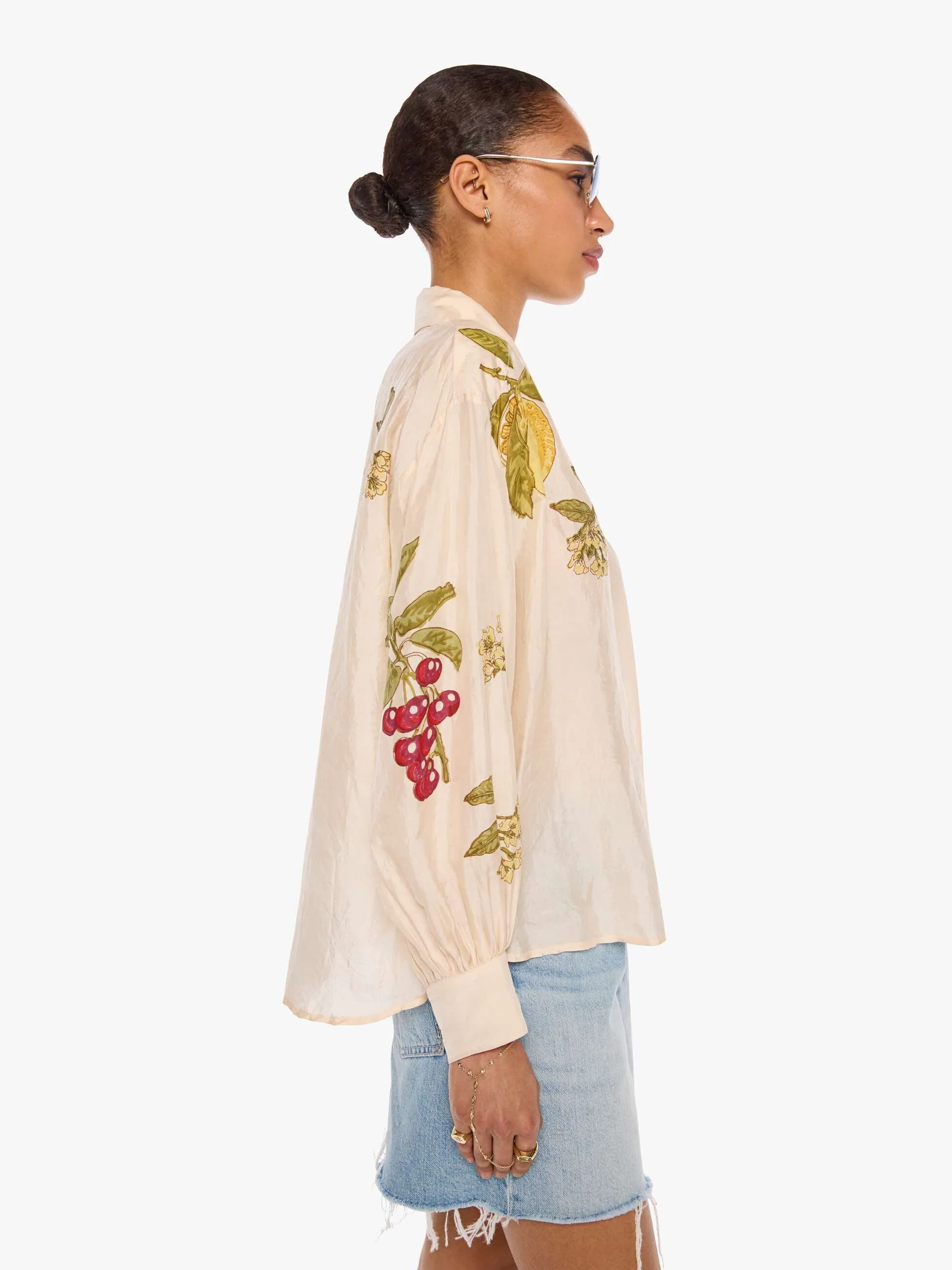 Alix of Bohemia Emery Shirt - Fruit sold by MOTHER product image thumbnail 3