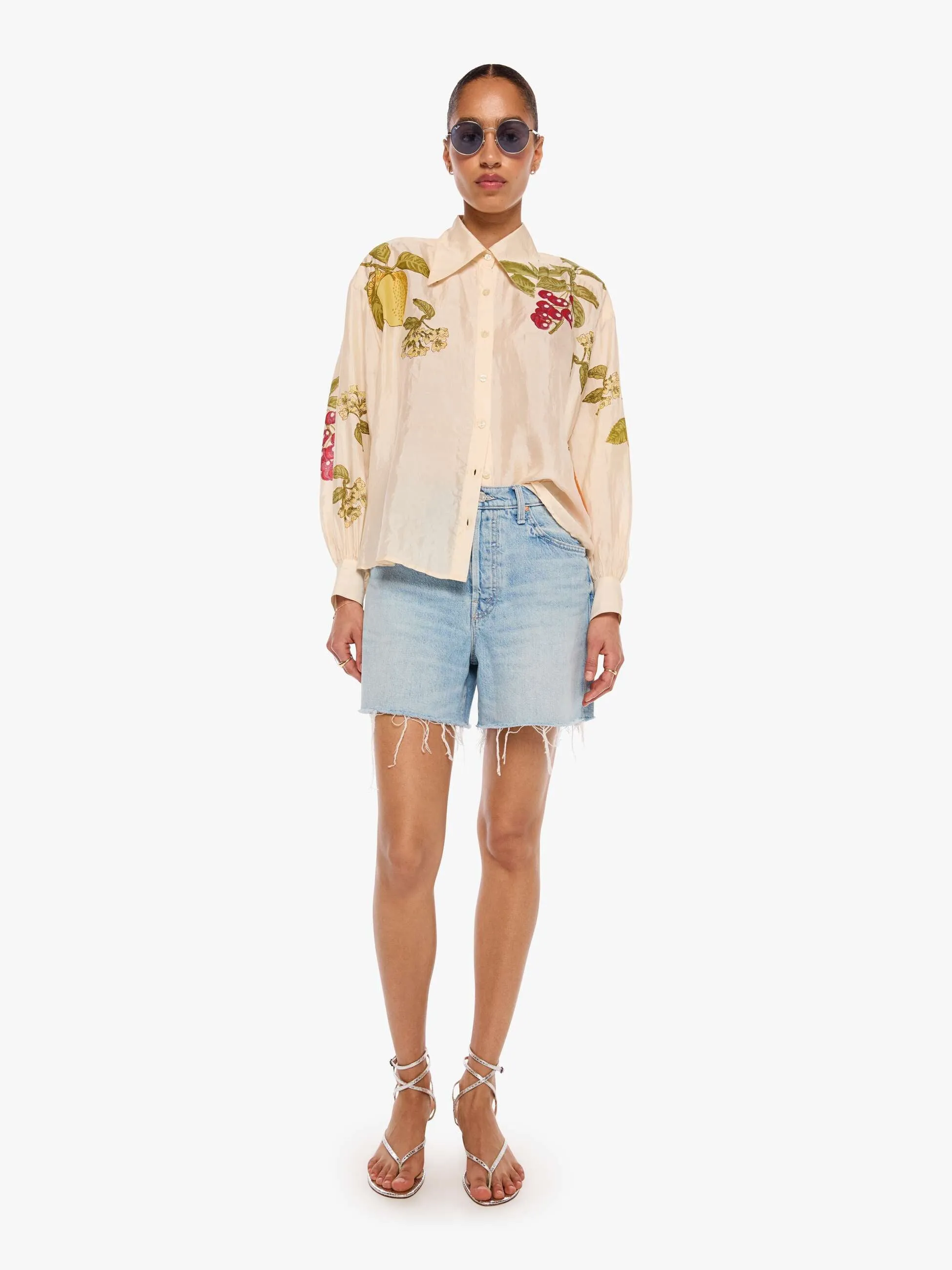 Alix of Bohemia Emery Shirt - Fruit sold by MOTHER product image thumbnail 5