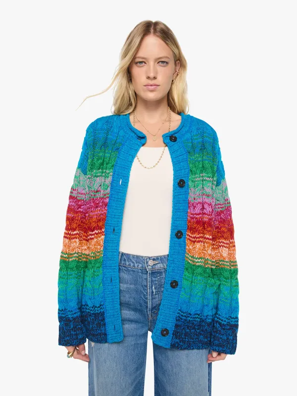The Biggie Cardigan - Wool Cable made by MOTHER