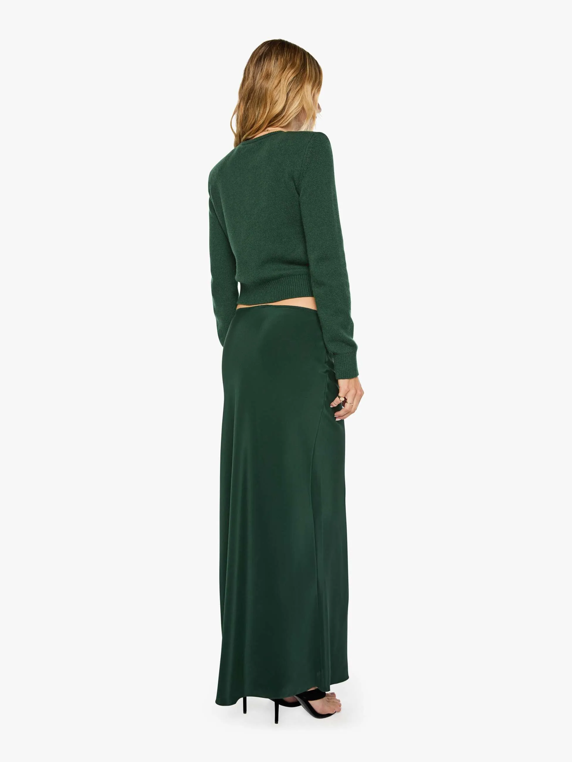 SABLYN Grace C Skirt - Hunter Green sold by MOTHER product image thumbnail 4