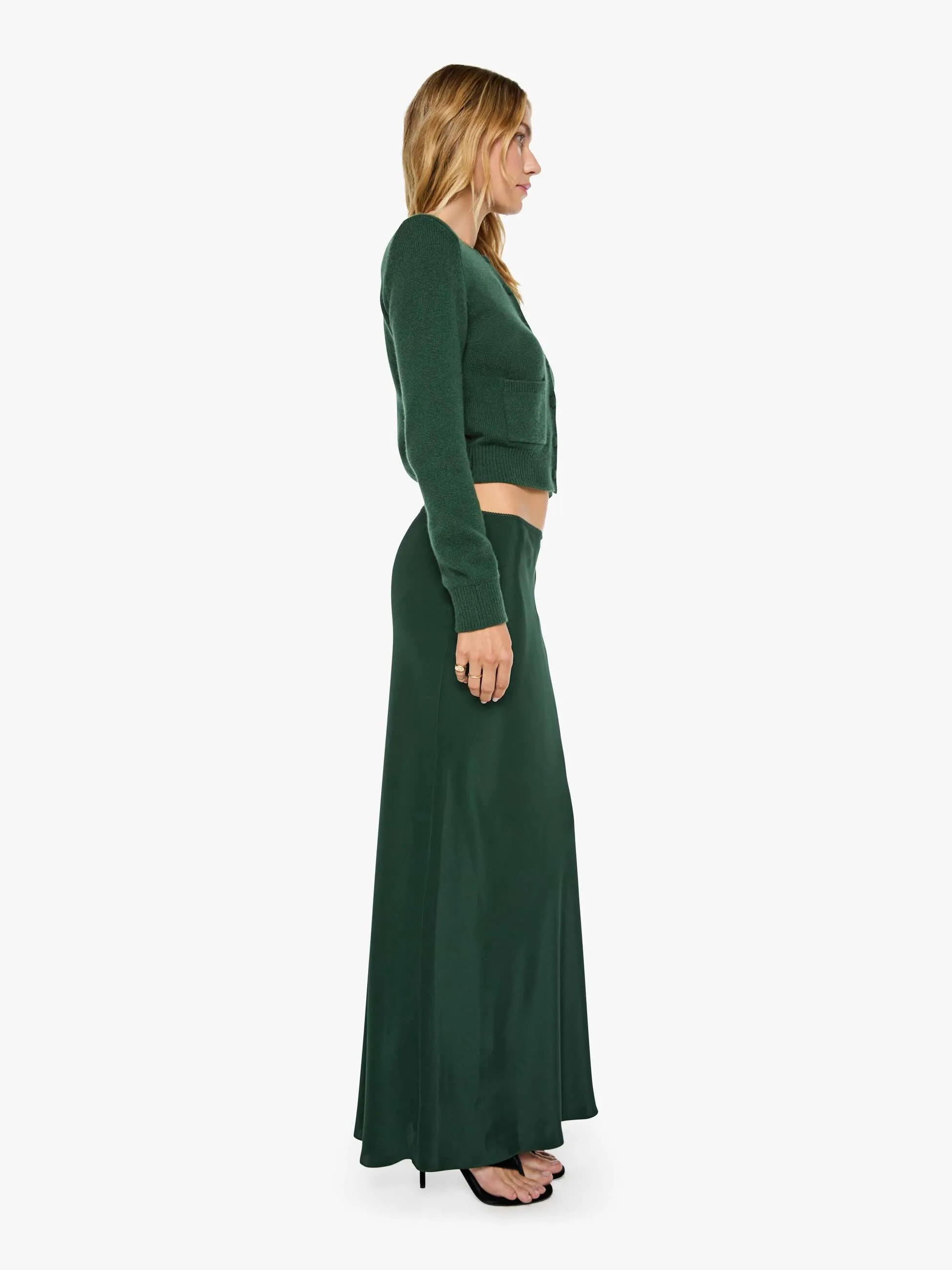 SABLYN Grace C Skirt - Hunter Green sold by MOTHER product image thumbnail 3